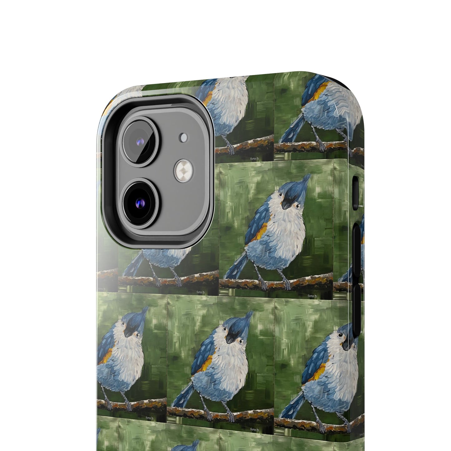 Phone Case: Titmouse Bird Tough Phone Case - BirdInspired Design