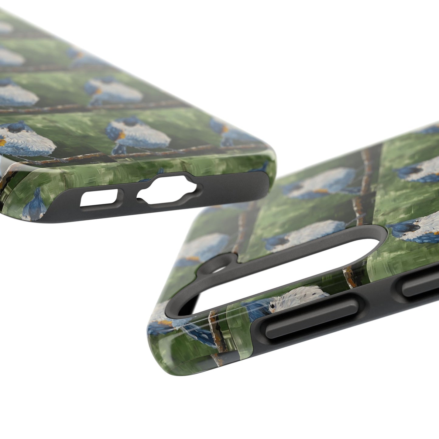 Phone Case: Titmouse Bird Tough Phone Case - BirdInspired Design