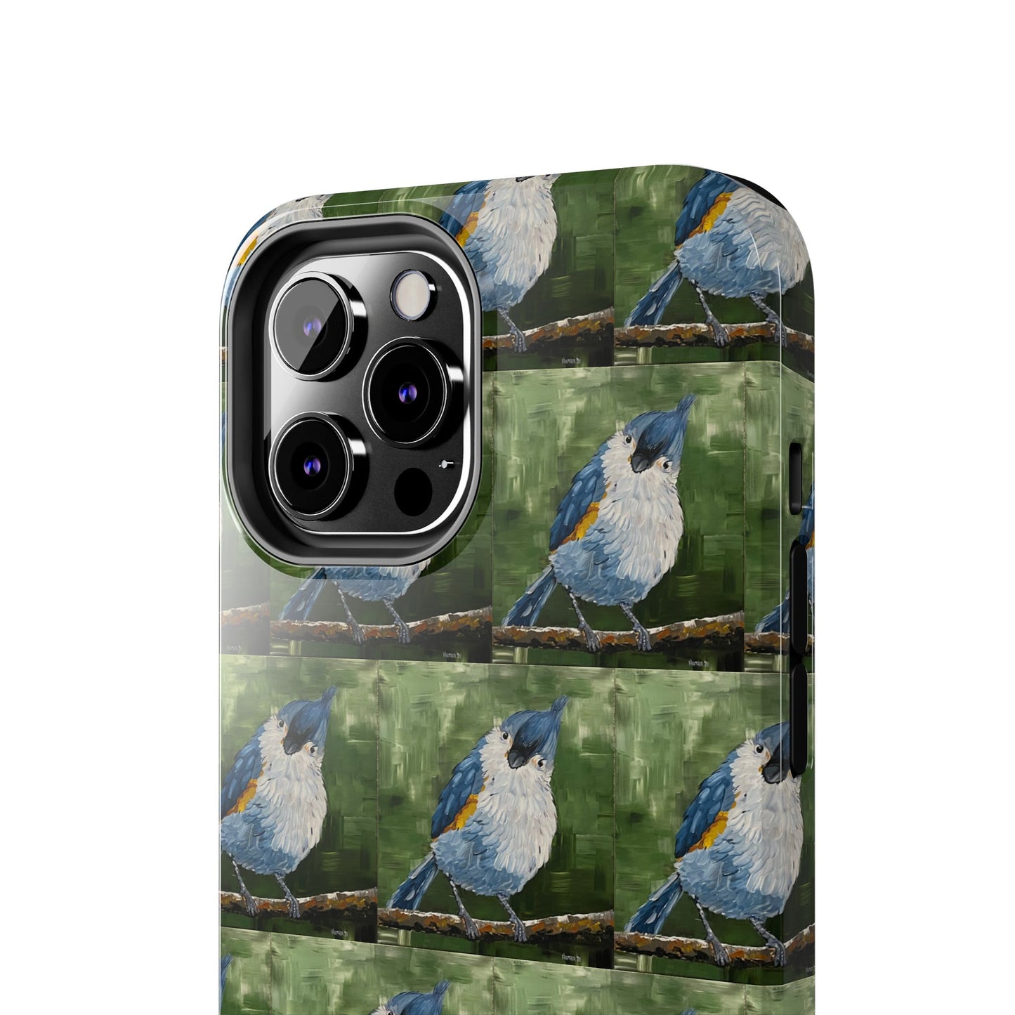Phone Case: Titmouse Bird Tough Phone Case - BirdInspired Design