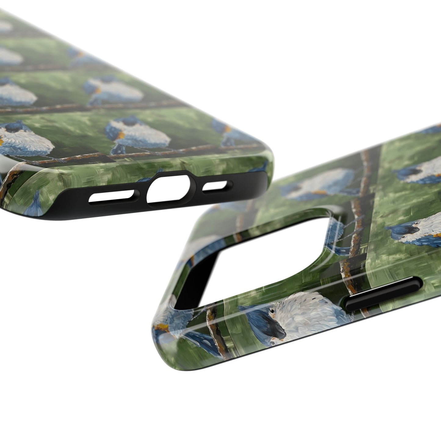 Phone Case: Titmouse Bird Tough Phone Case - BirdInspired Design