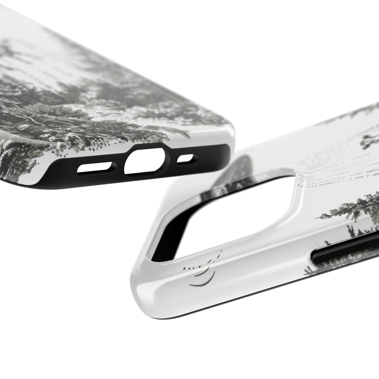 Phone Case: Alien Cow Tough Phone Case - Alien Inspired Design