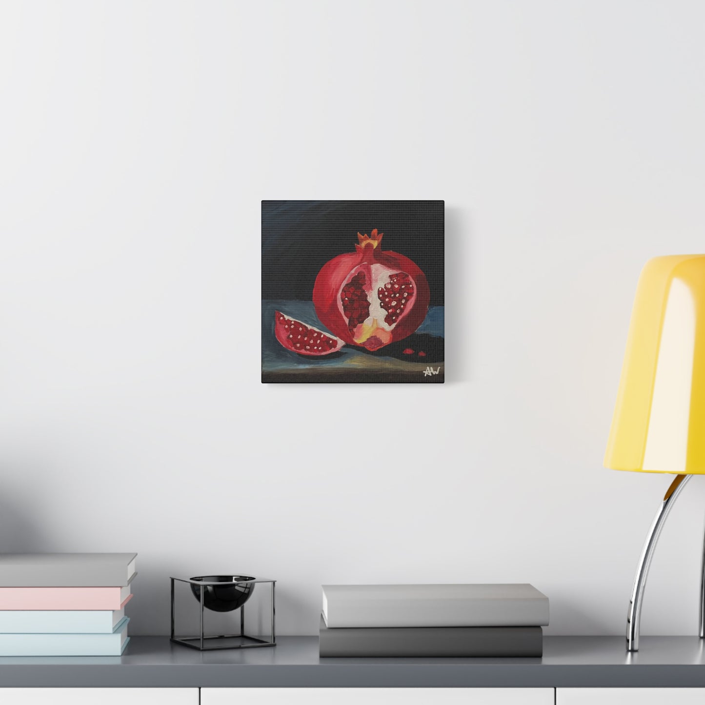 Art: Pomegranate Print by Alyssa Wheeler