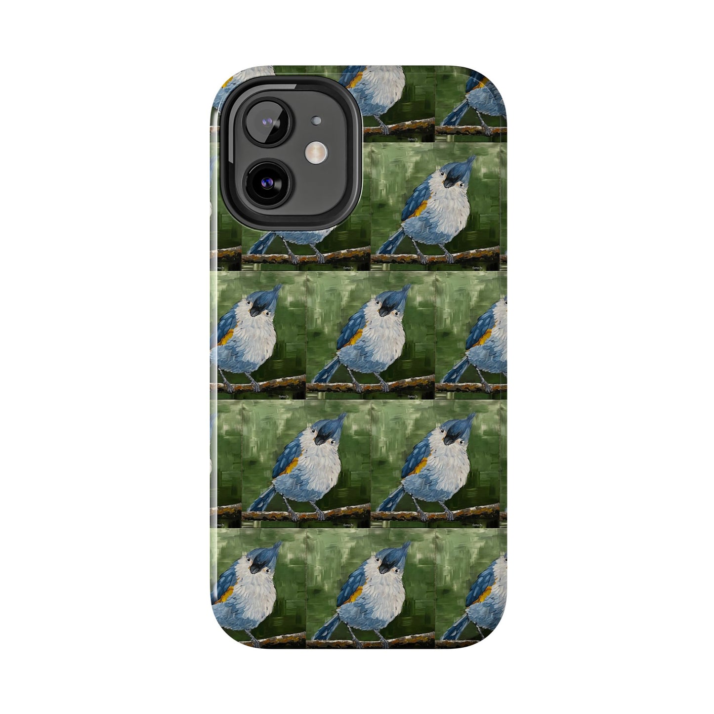Phone Case: Titmouse Bird Tough Phone Case - BirdInspired Design