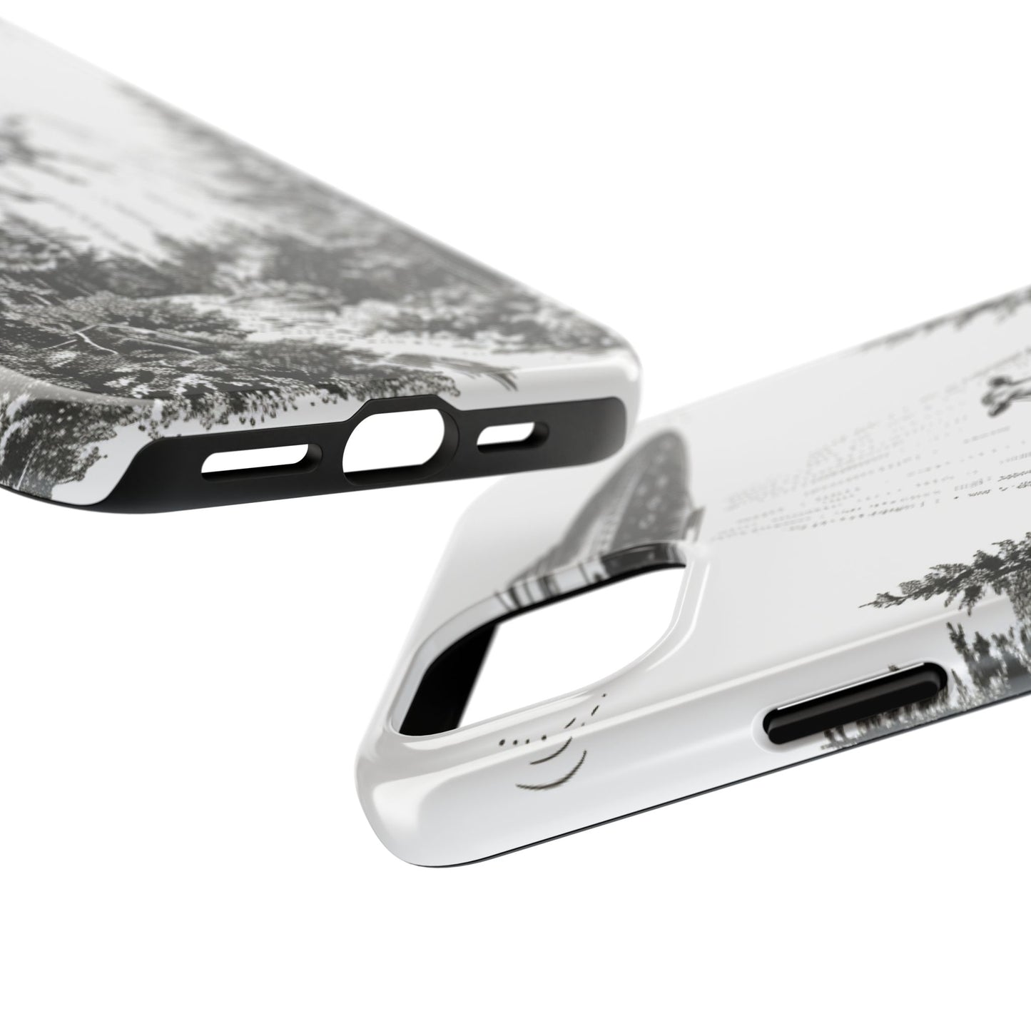 Phone Case: Alien Cow Tough Phone Case - Alien Inspired Design