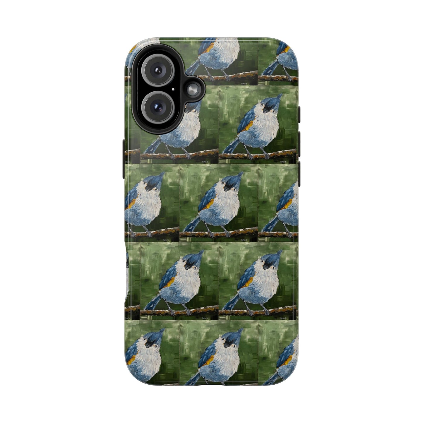 Phone Case: Titmouse Bird Tough Phone Case - BirdInspired Design