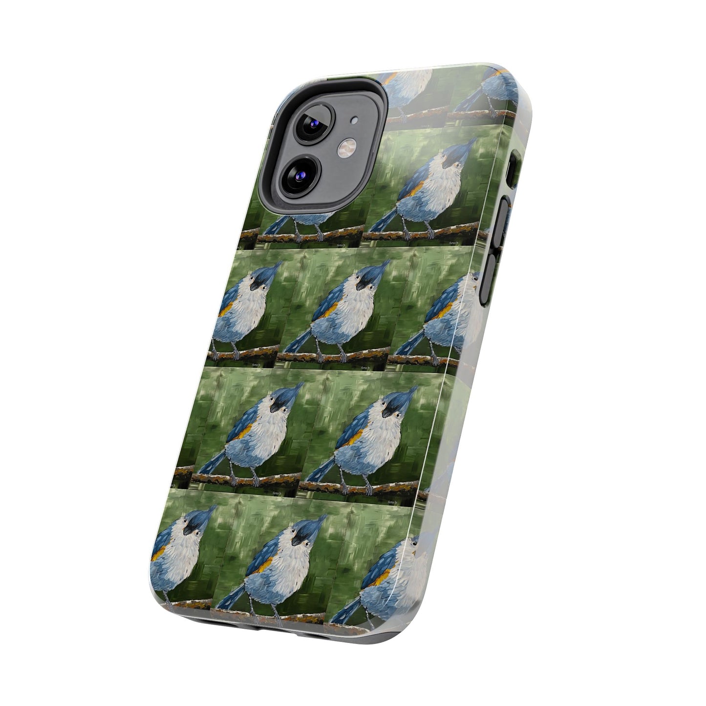 Phone Case: Titmouse Bird Tough Phone Case - BirdInspired Design