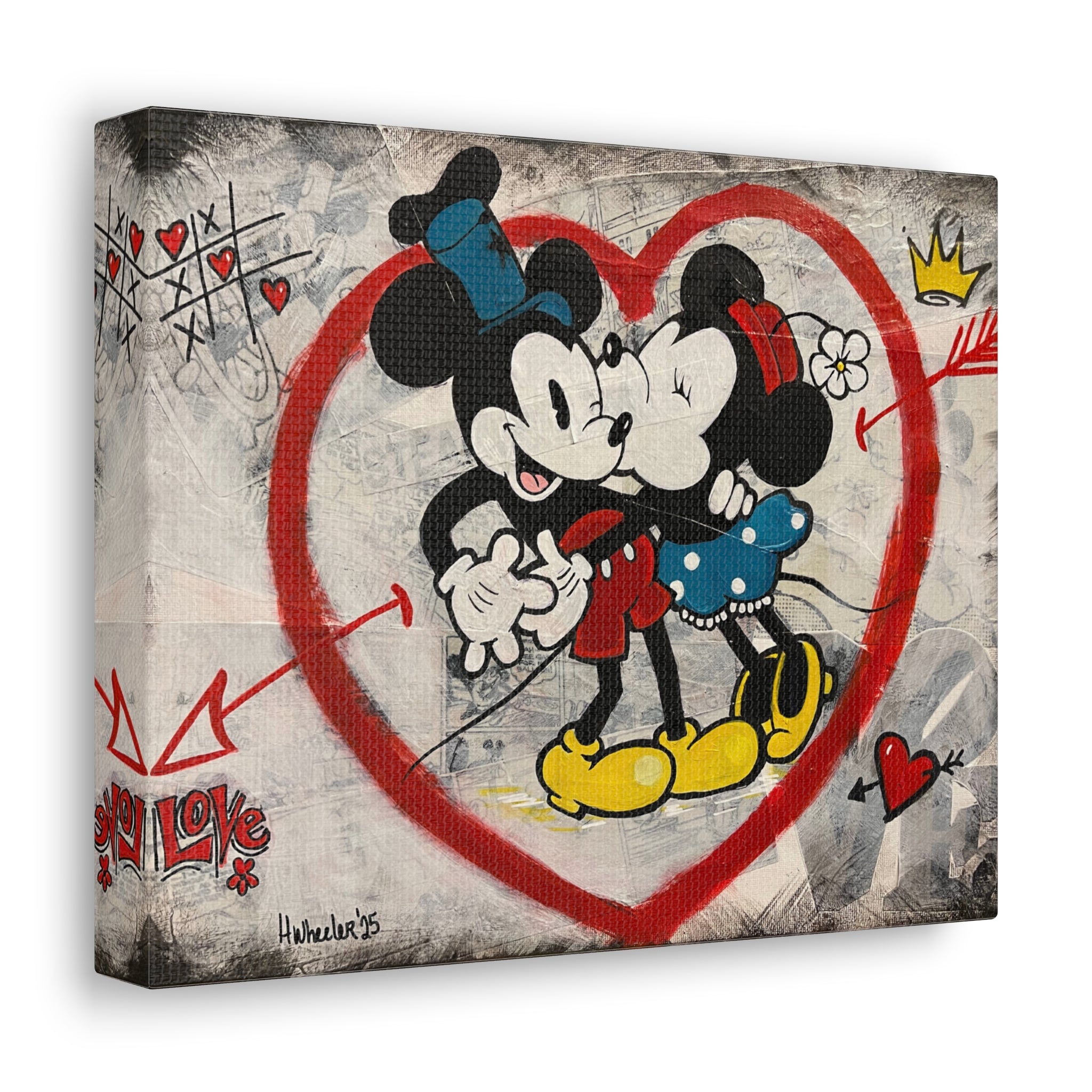 Art: Steamboat Willie Canvas Gallery Wraps