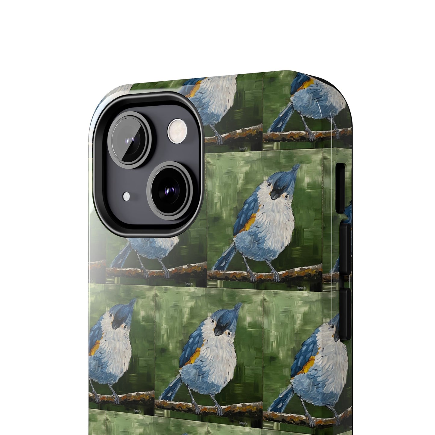Phone Case: Titmouse Bird Tough Phone Case - BirdInspired Design