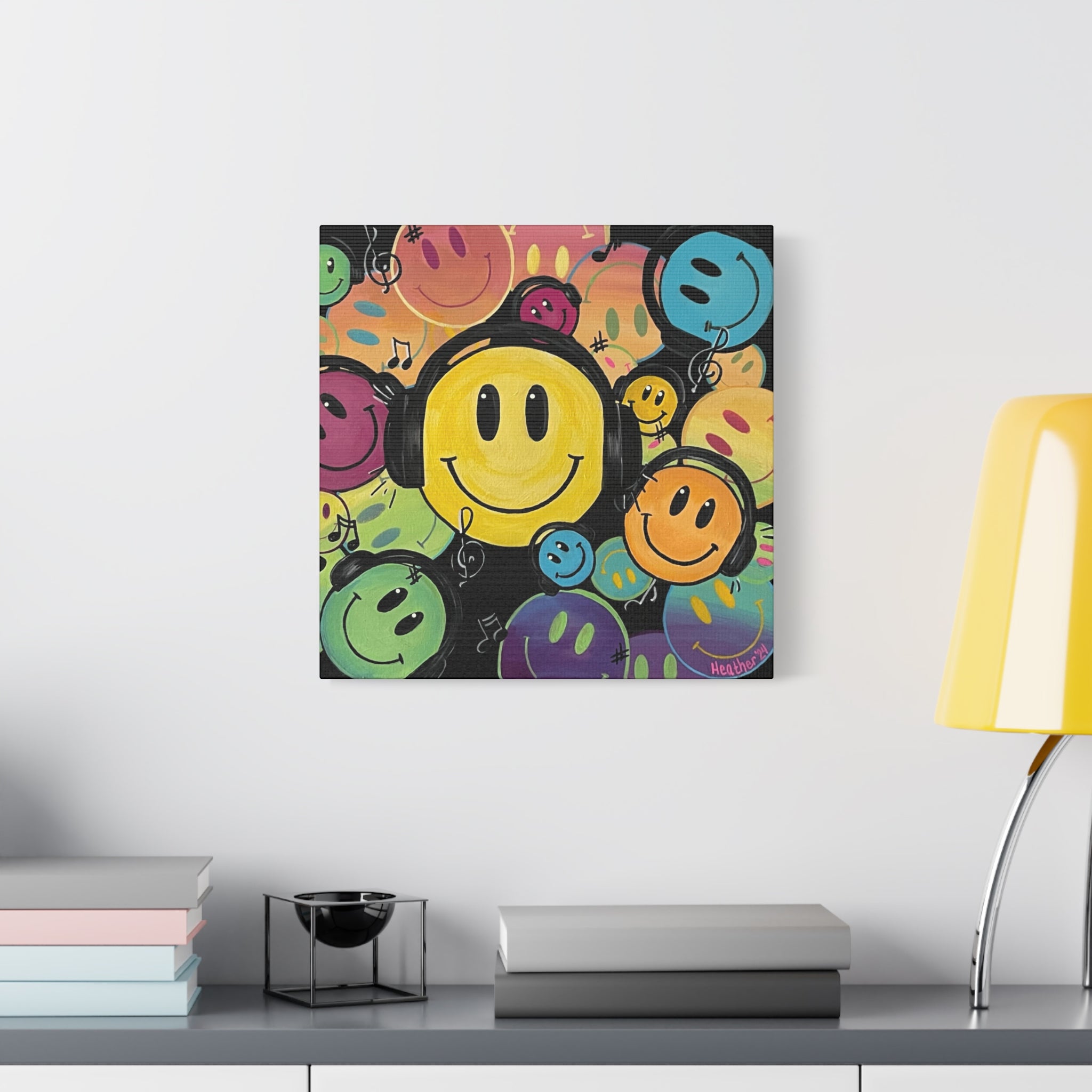 Art: Smile Verse Canvas Print