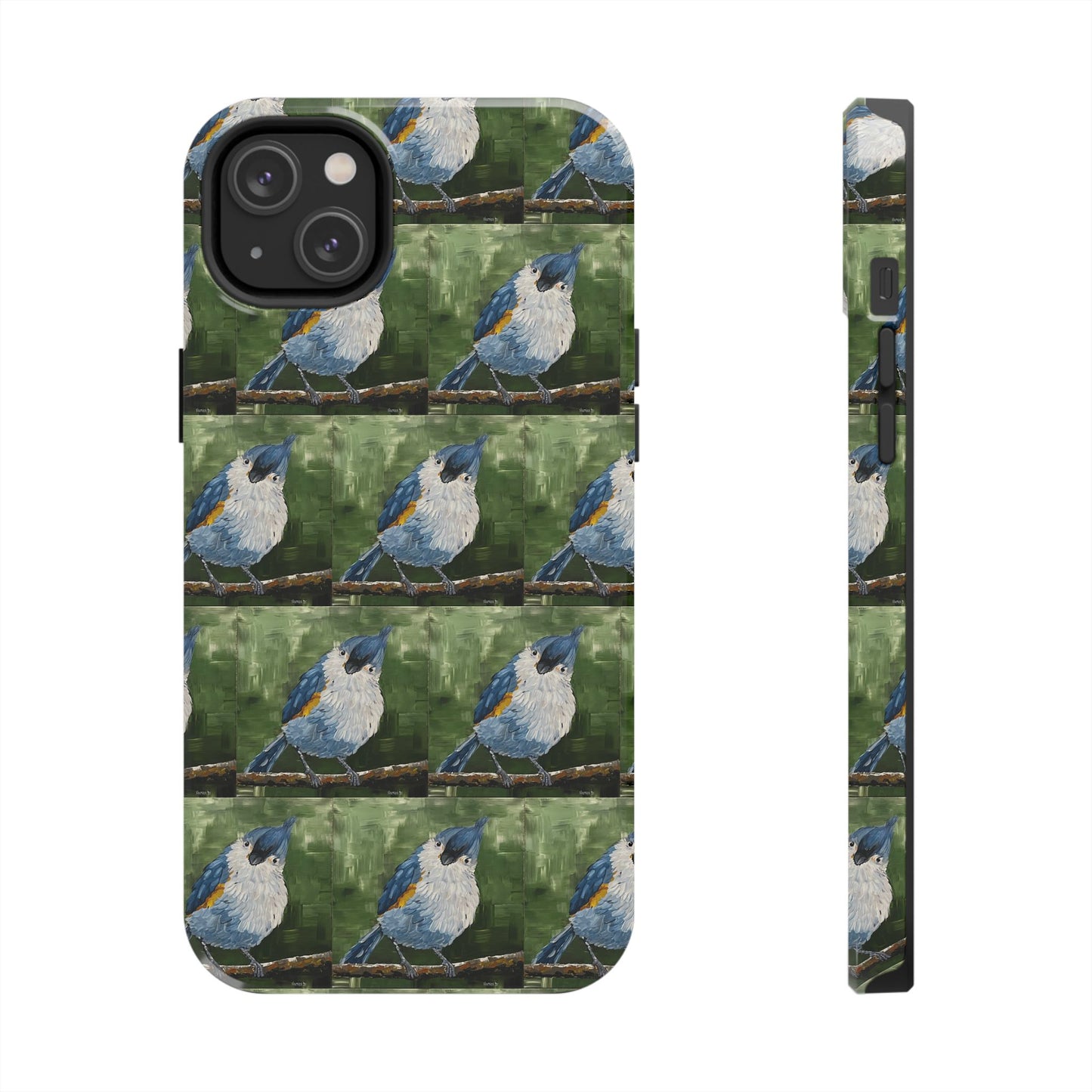 Phone Case: Titmouse Bird Tough Phone Case - BirdInspired Design