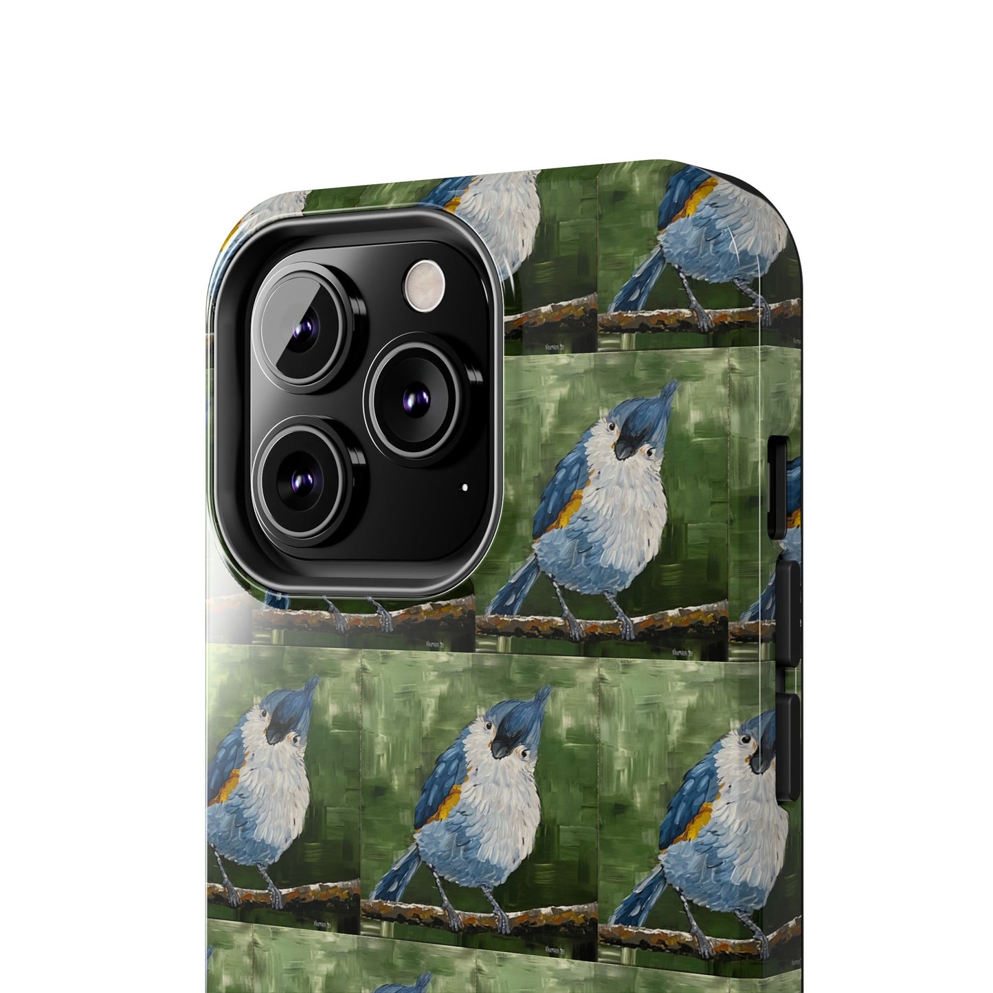 Phone Case: Titmouse Bird Tough Phone Case - BirdInspired Design