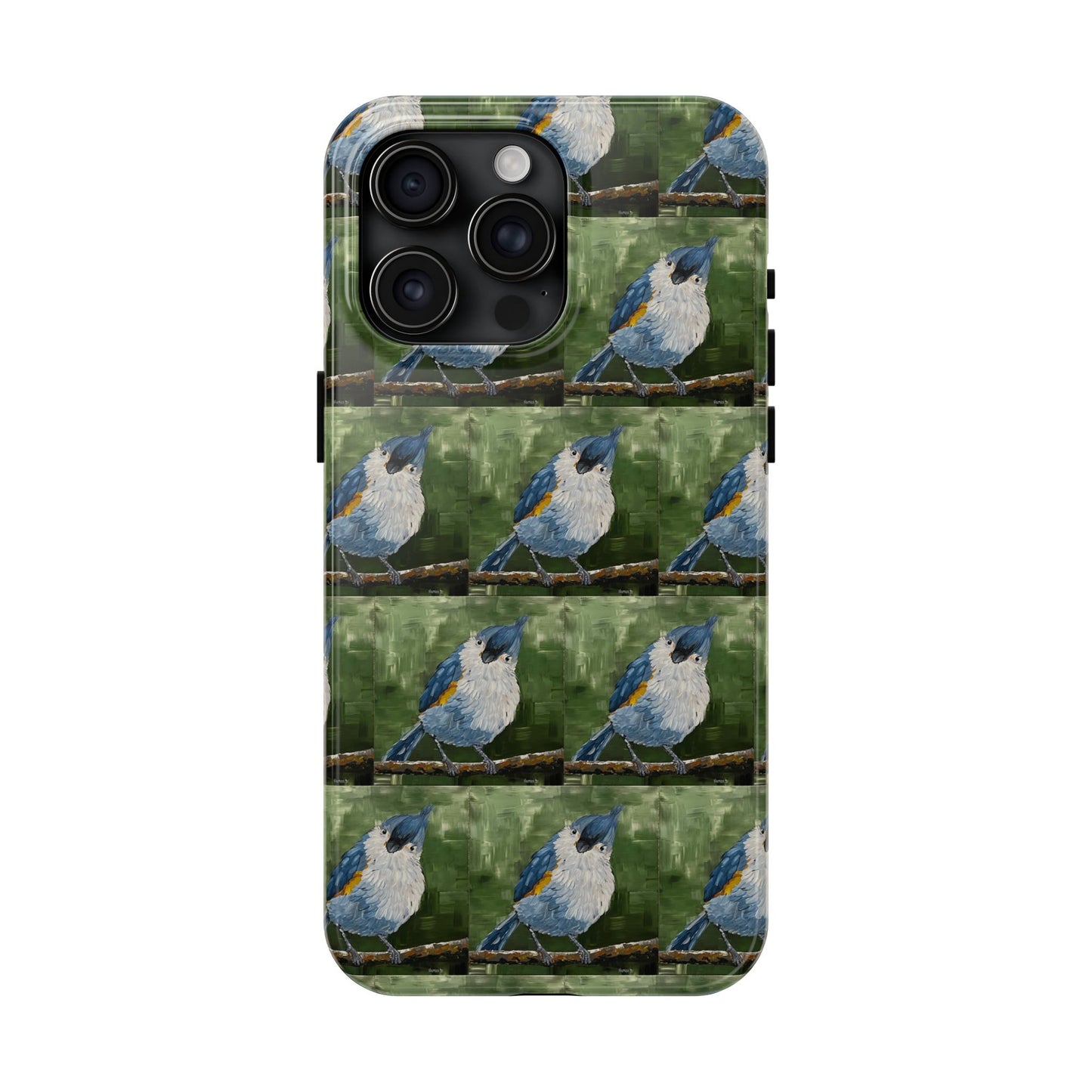 Phone Case: Titmouse Bird Tough Phone Case - BirdInspired Design