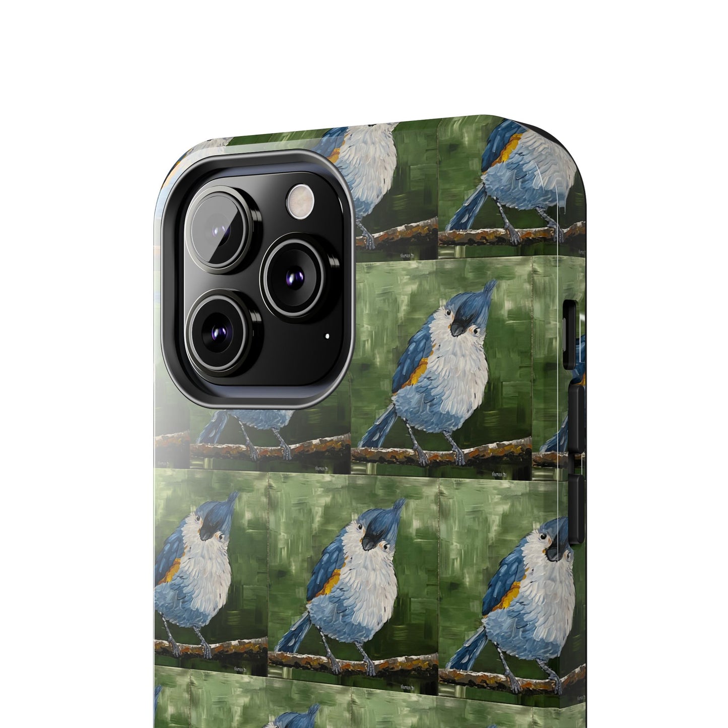 Phone Case: Titmouse Bird Tough Phone Case - BirdInspired Design