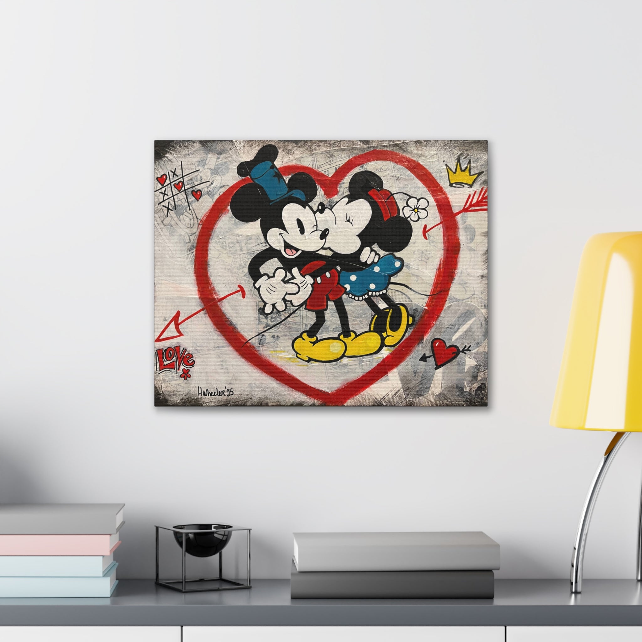 Art: Steamboat Willie Canvas Gallery Wraps