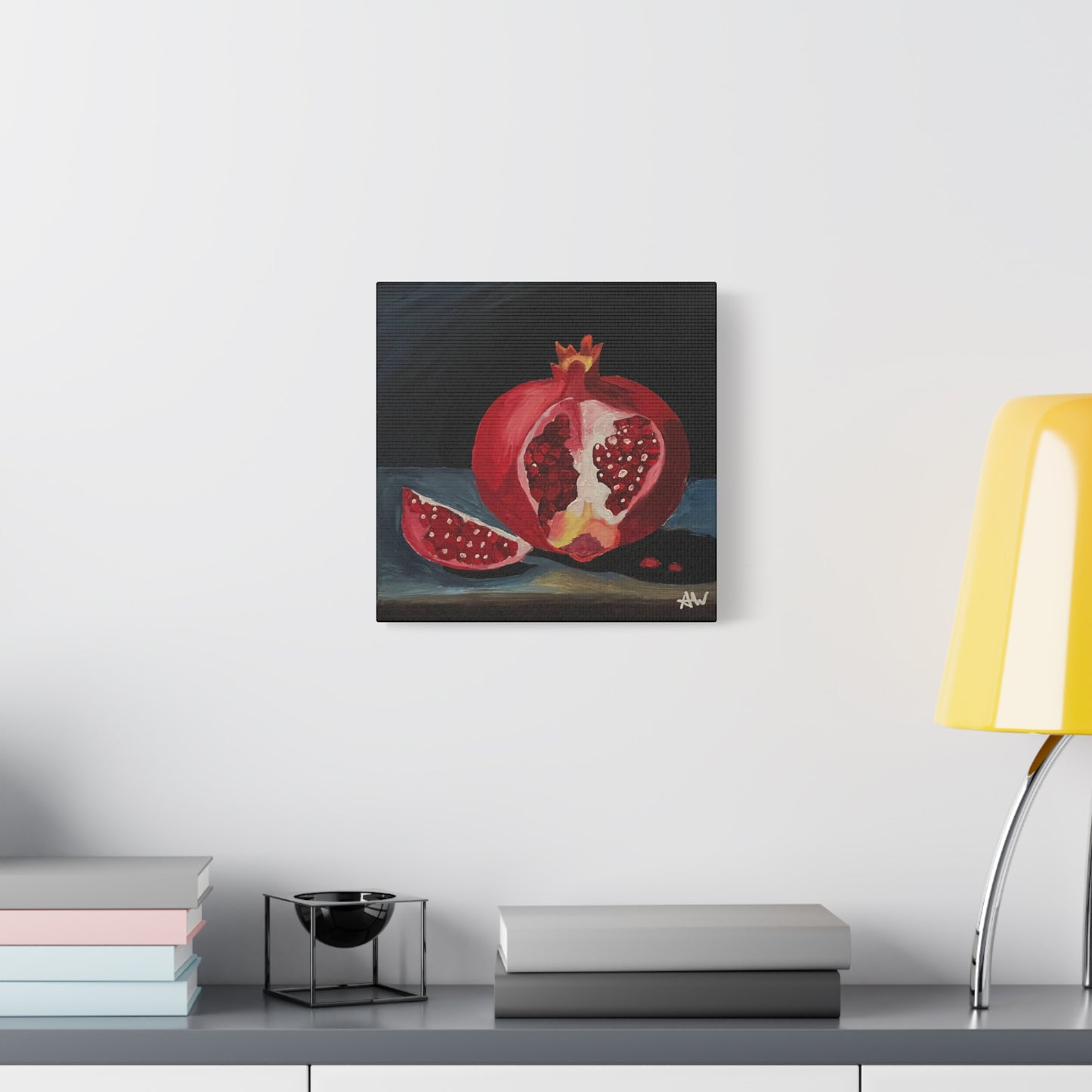 Art: Pomegranate Print by Alyssa Wheeler