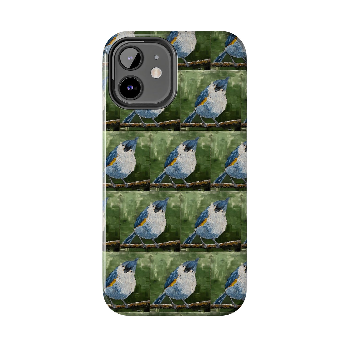 Phone Case: Titmouse Bird Tough Phone Case - BirdInspired Design