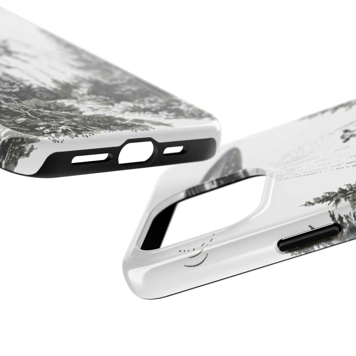 Phone Case: Alien Cow Tough Phone Case - Alien Inspired Design