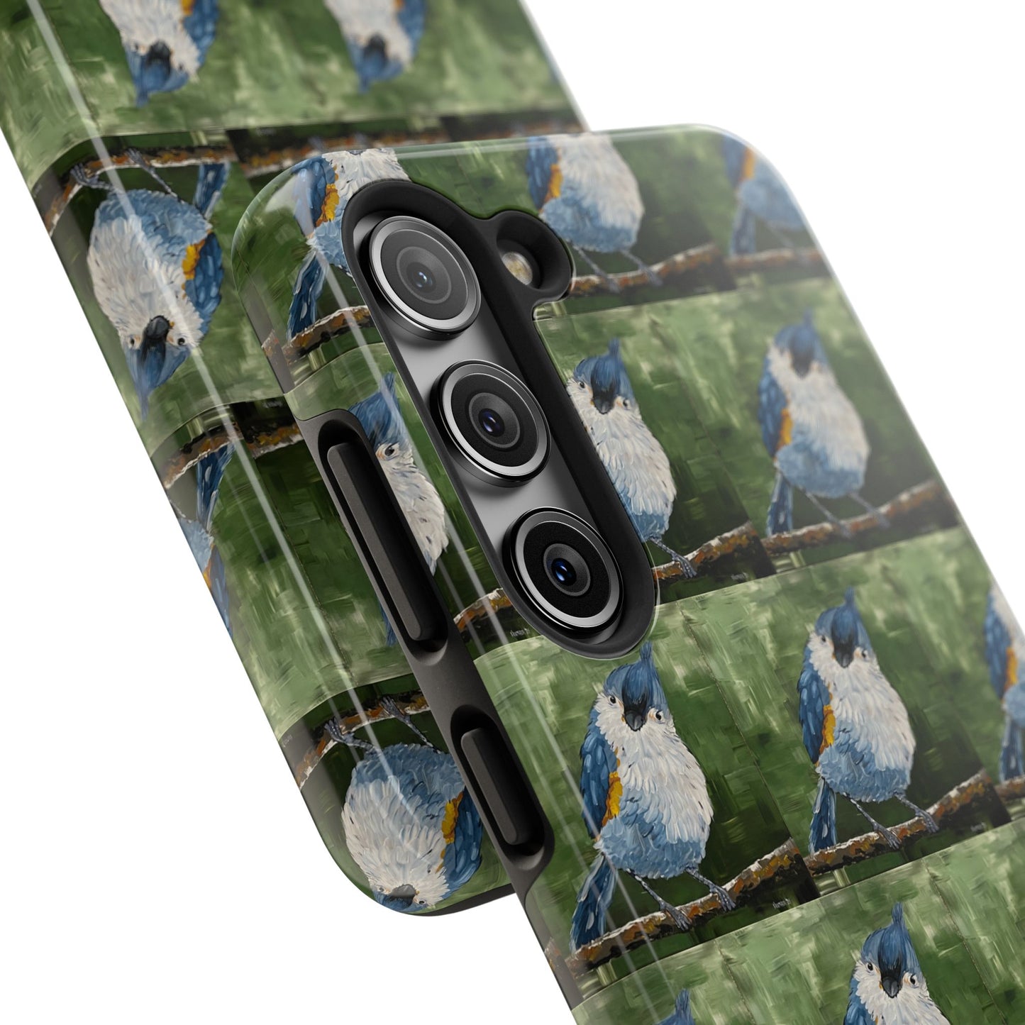 Phone Case: Titmouse Bird Tough Phone Case - BirdInspired Design