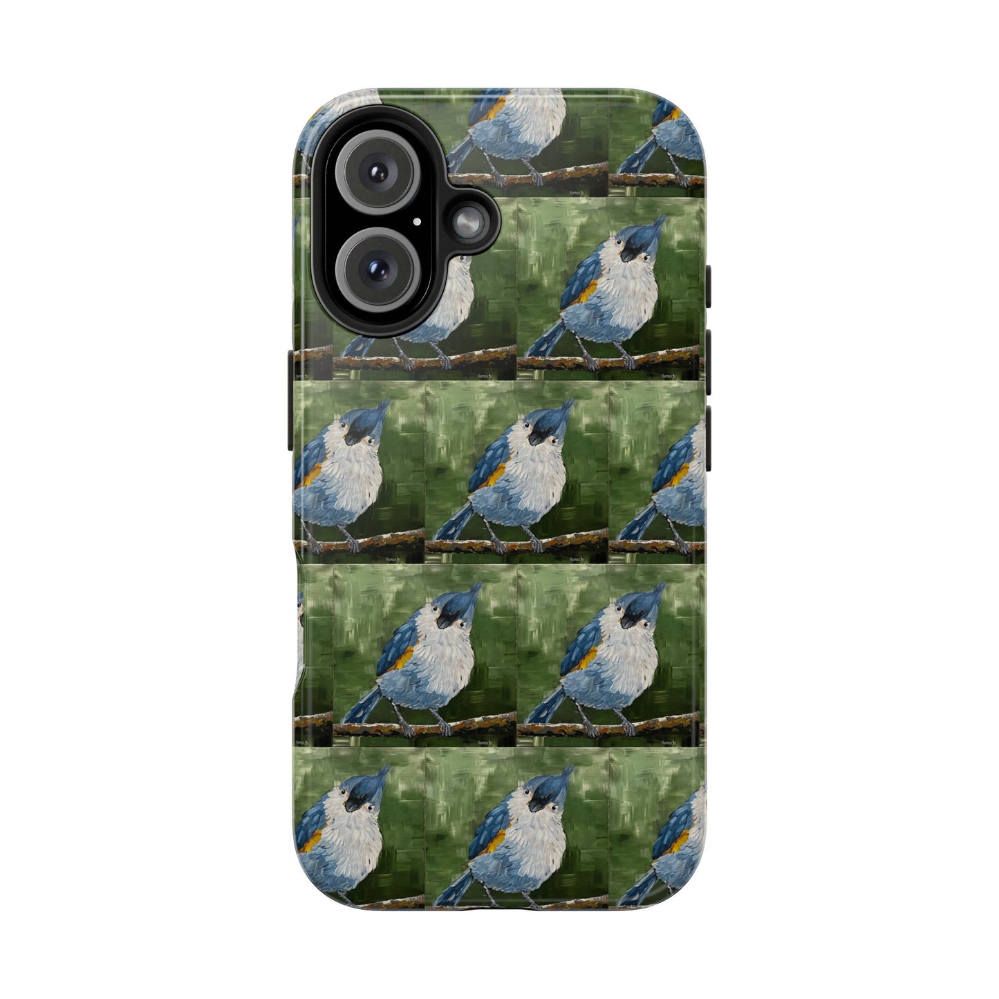 Phone Case: Titmouse Bird Tough Phone Case - BirdInspired Design