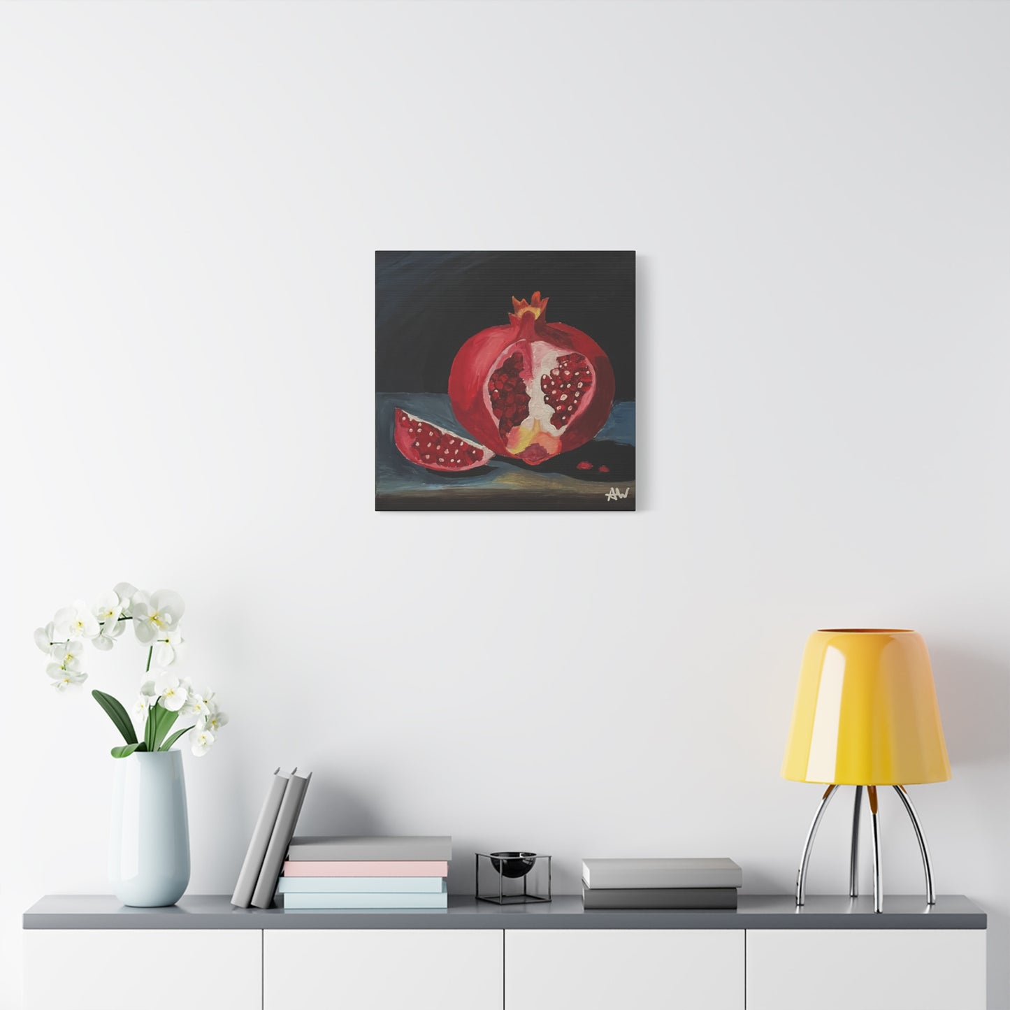 Art: Pomegranate Print by Alyssa Wheeler