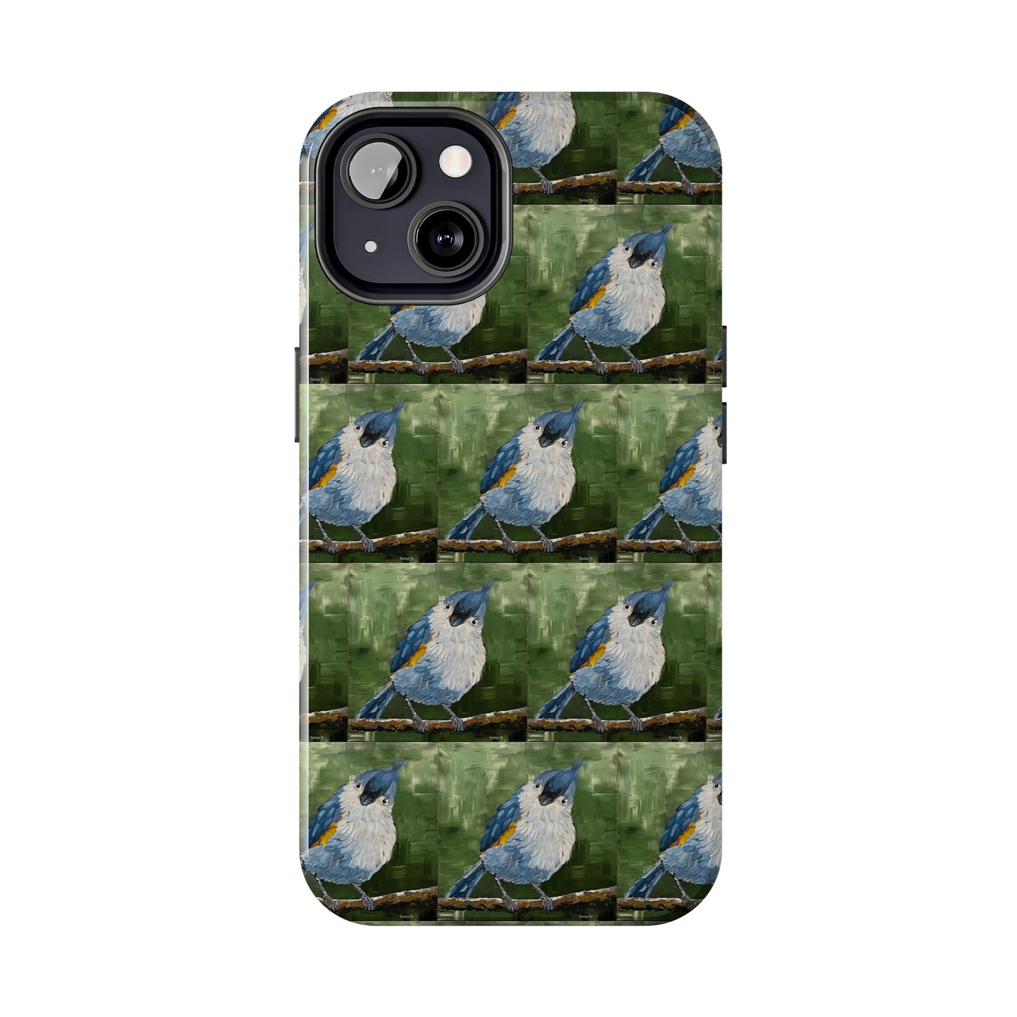 Phone Case: Titmouse Bird Tough Phone Case - BirdInspired Design