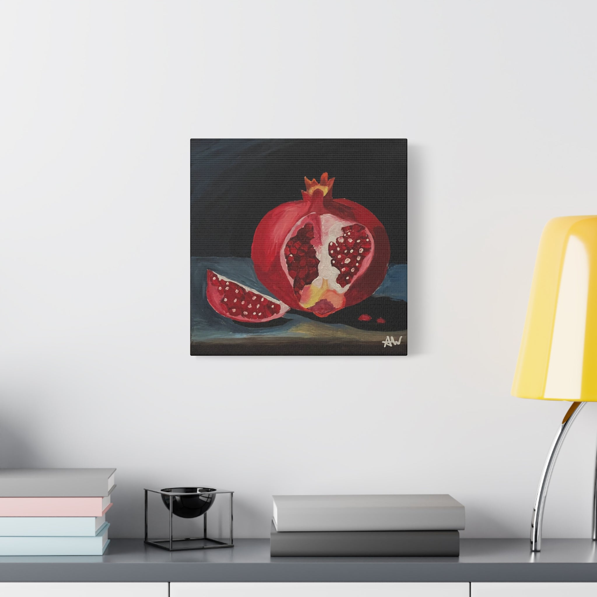 Art: Pomegranate Print by Alyssa Wheeler
