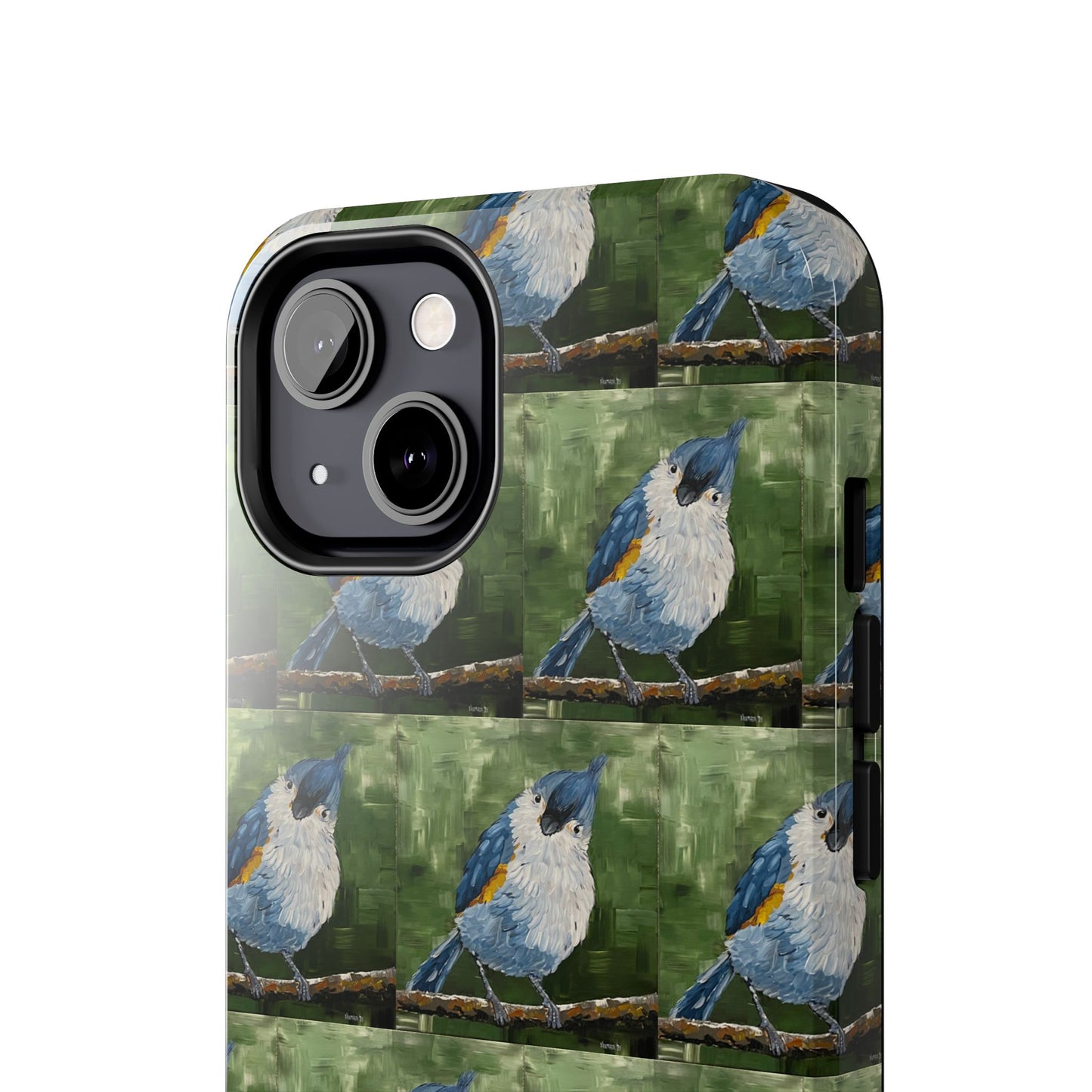 Phone Case: Titmouse Bird Tough Phone Case - BirdInspired Design