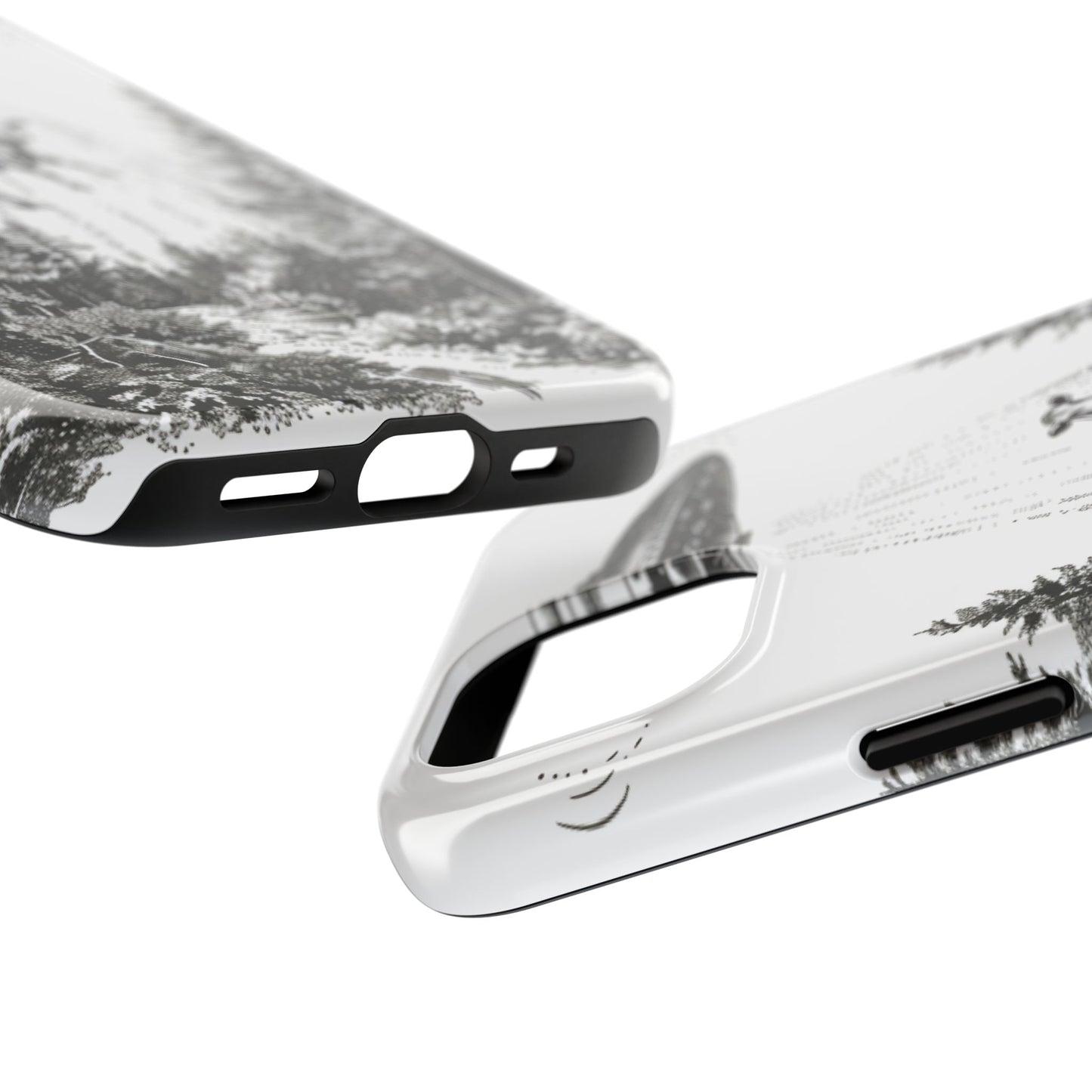 Phone Case: Alien Cow Tough Phone Case - Alien Inspired Design