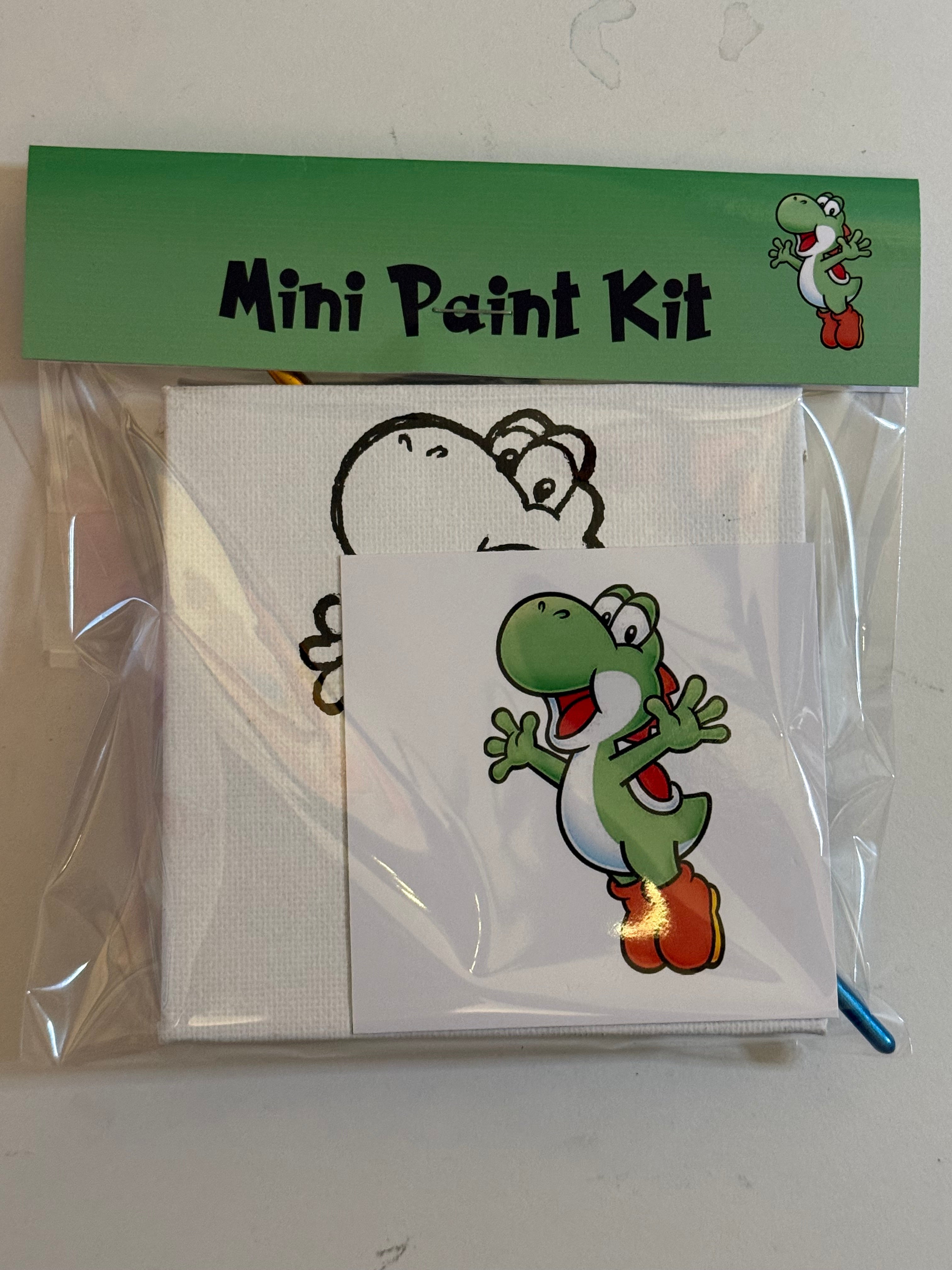 DIY Canvas Painting Kit MINIs Set of 7 - 4’’x4’’ (SET OF 7) - Canvas Original