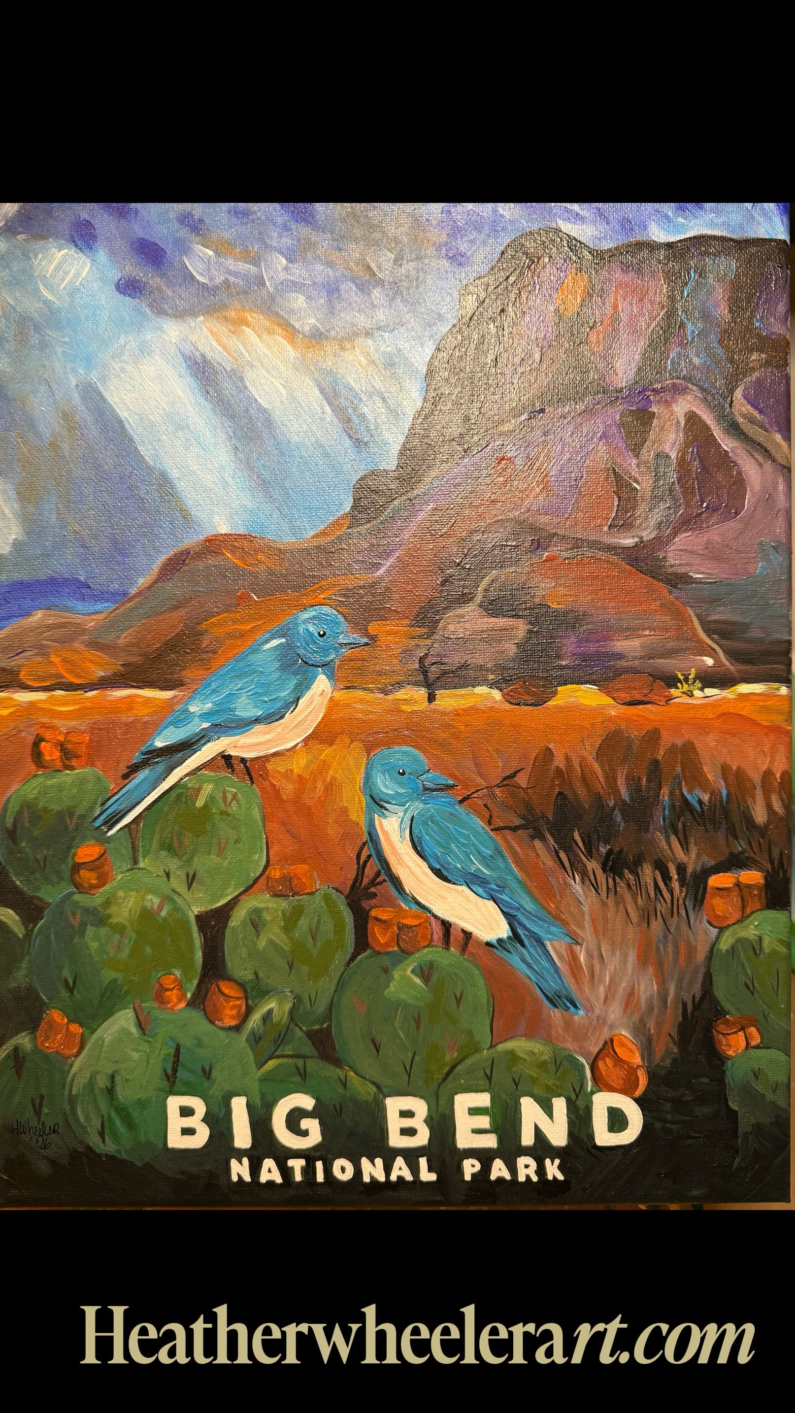 DIY Canvas Painting Kit Big Bend