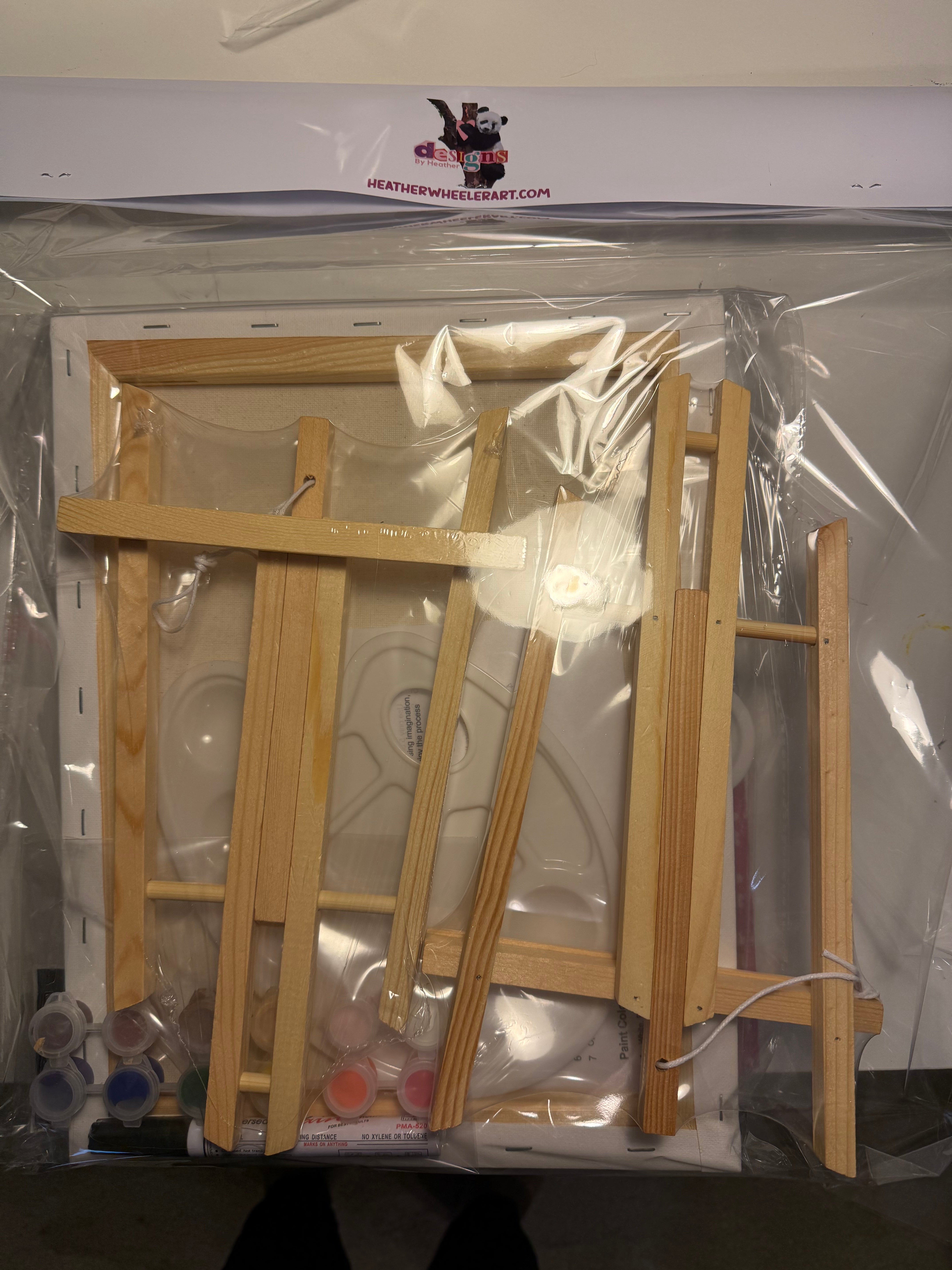 DIY Canvas Painting Kit DATE NIGHT Paint Each Other