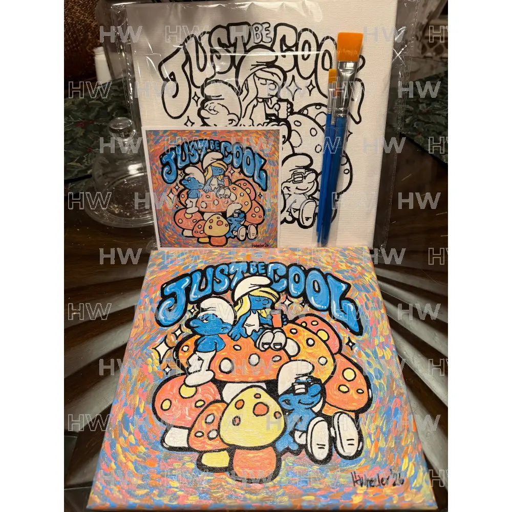 DIY Canvas Painting Kit (All Ages)