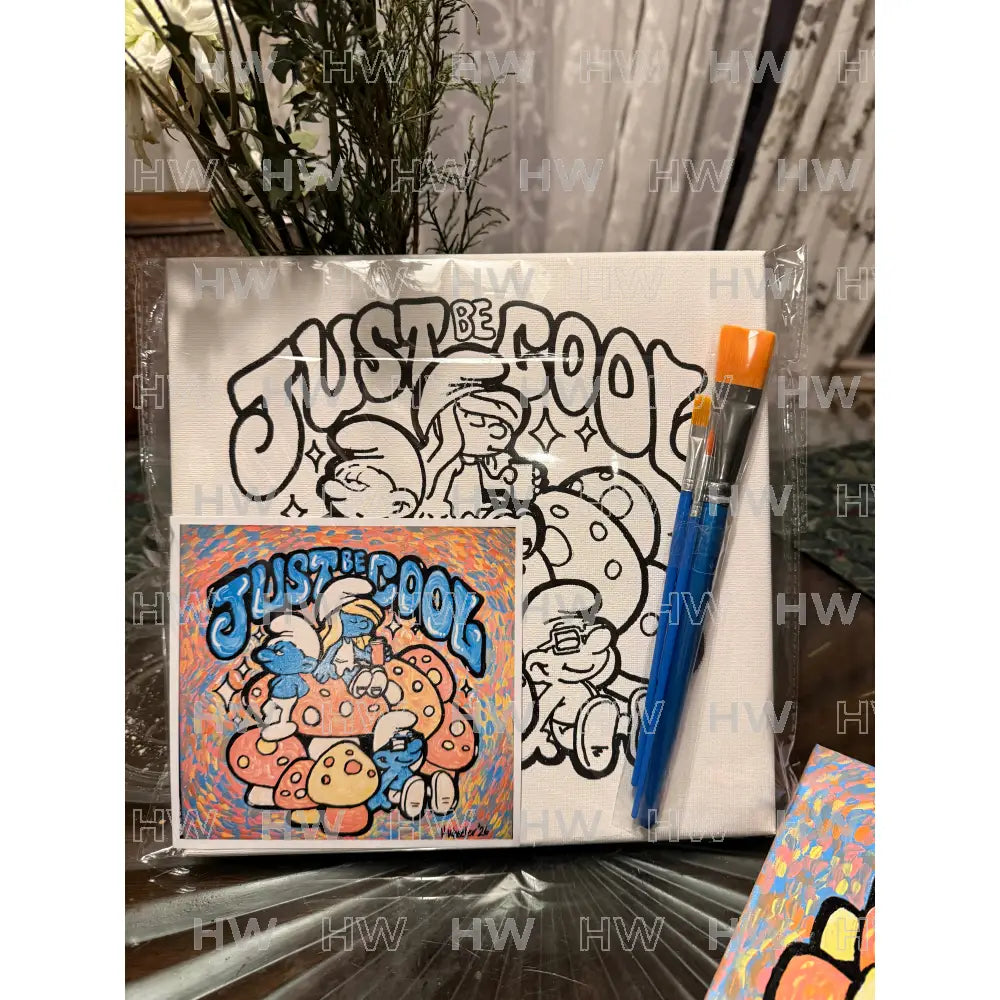 DIY Canvas Painting Kit (All Ages)