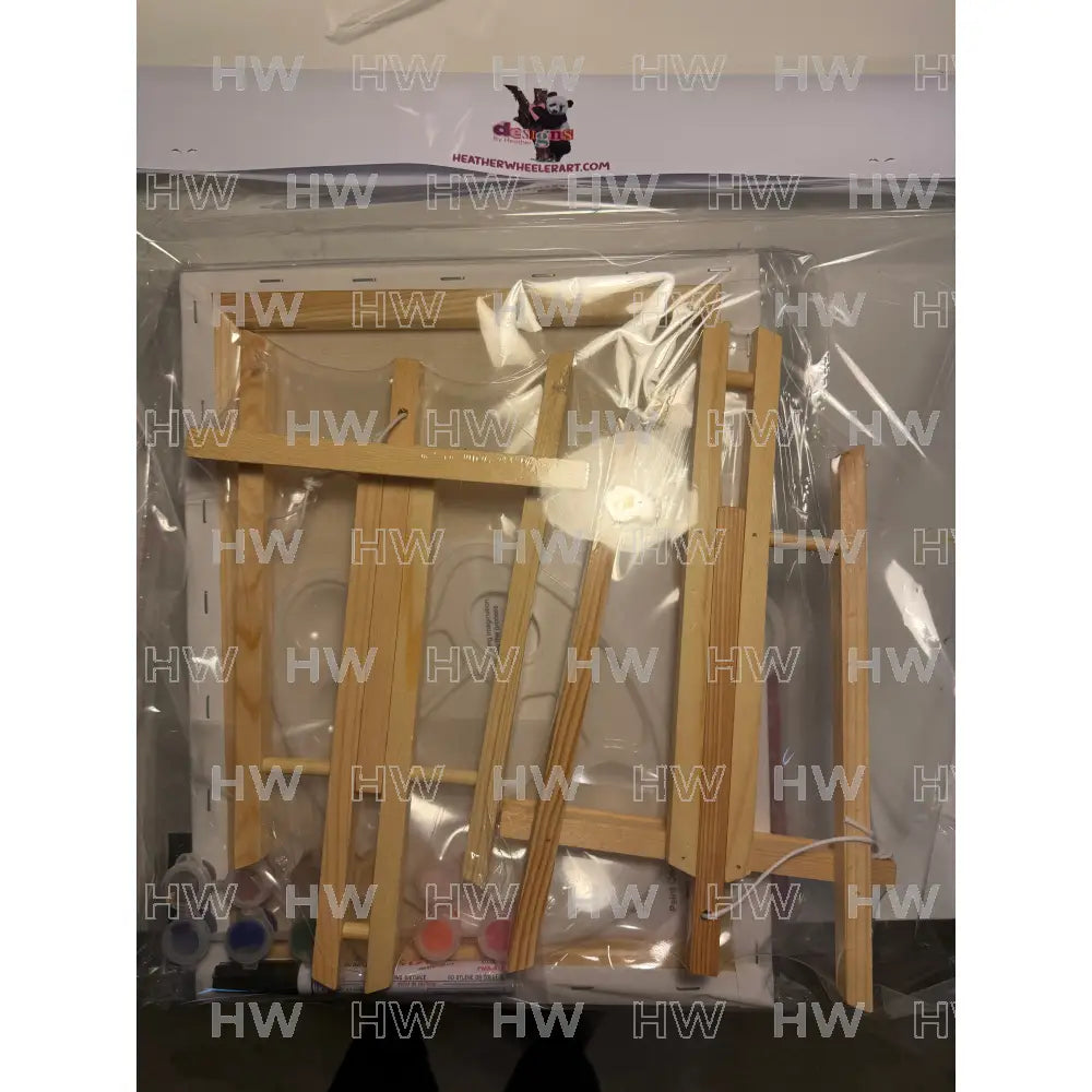 DIY Canvas Painting Kit DATE NIGHT Paint Each Other’s Portrait Canvas Original