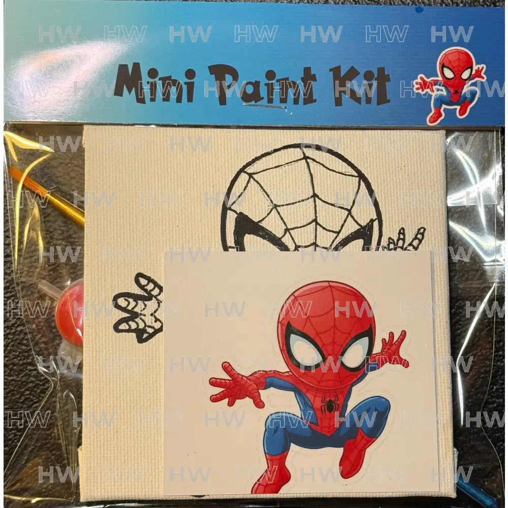 DIY Canvas Painting Kit MINIs Set of 7 - 4’’x4’’ (SET OF 7) - Canvas Original