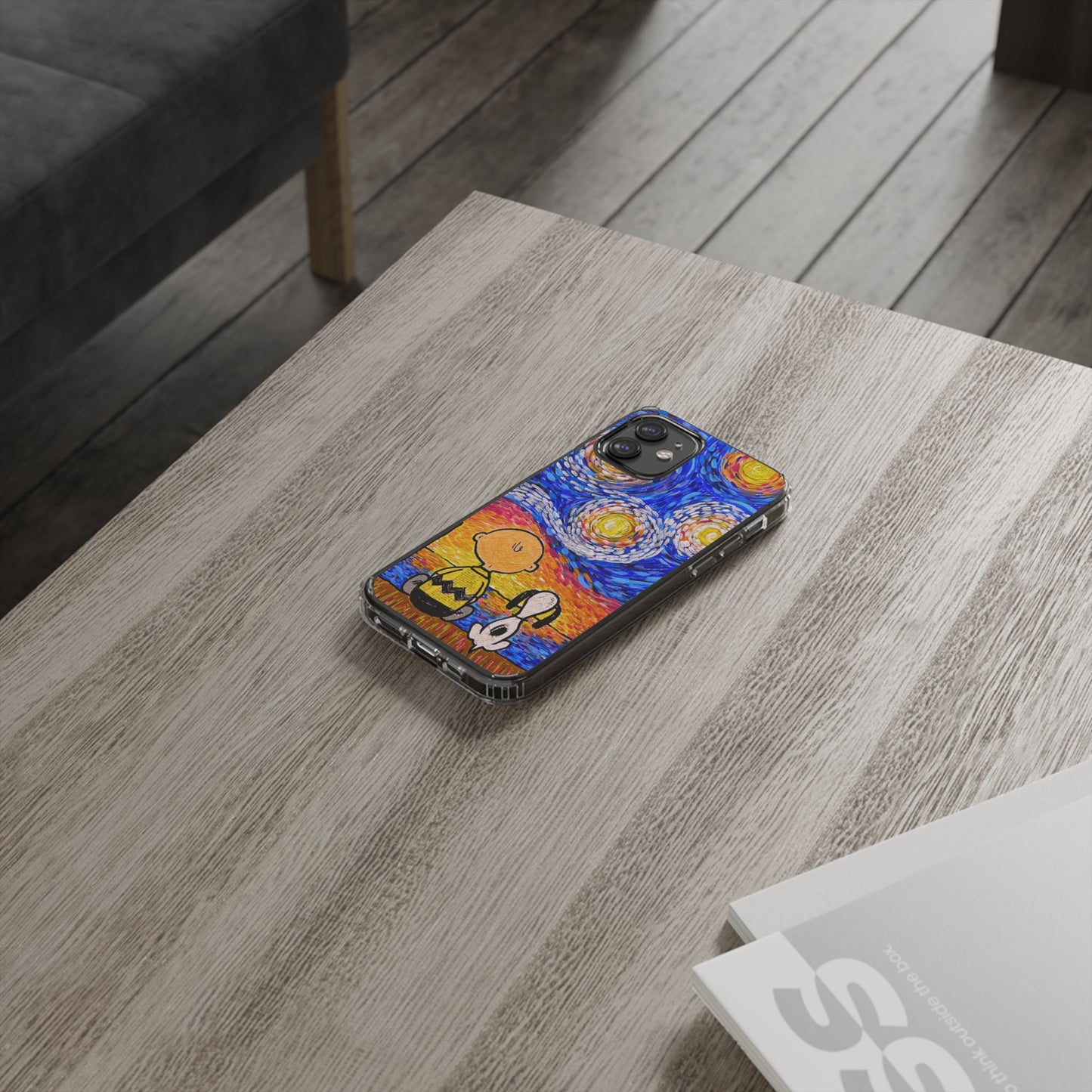 Phone Case: Starry Night at Lake Clear Cases