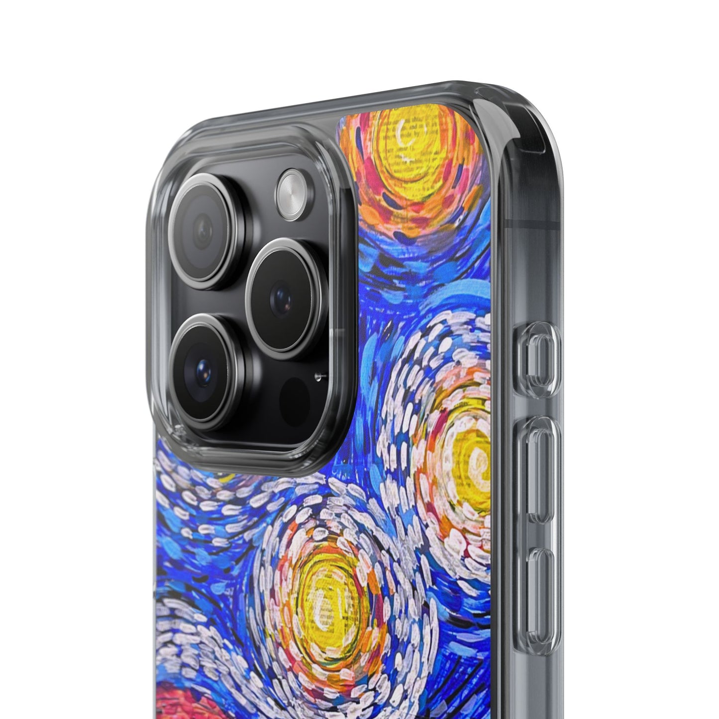 Phone Case: Starry Night at Lake Clear Cases
