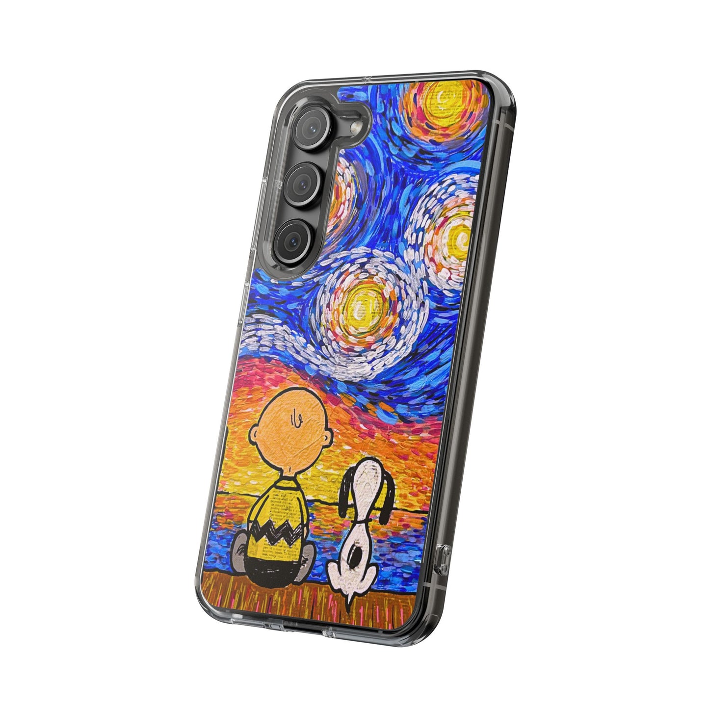Phone Case: Starry Night at Lake Clear Cases
