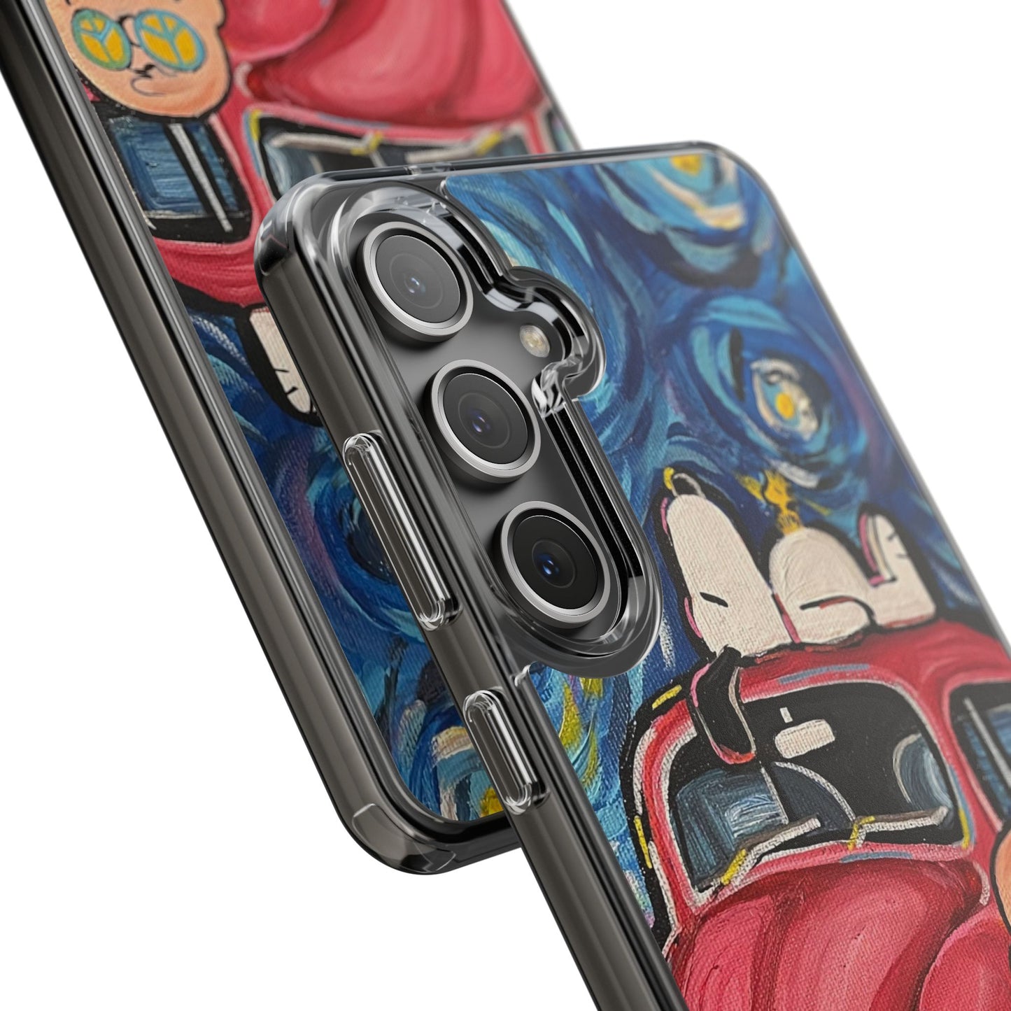 Phone Case: Starry Night with Bug Clear Cases