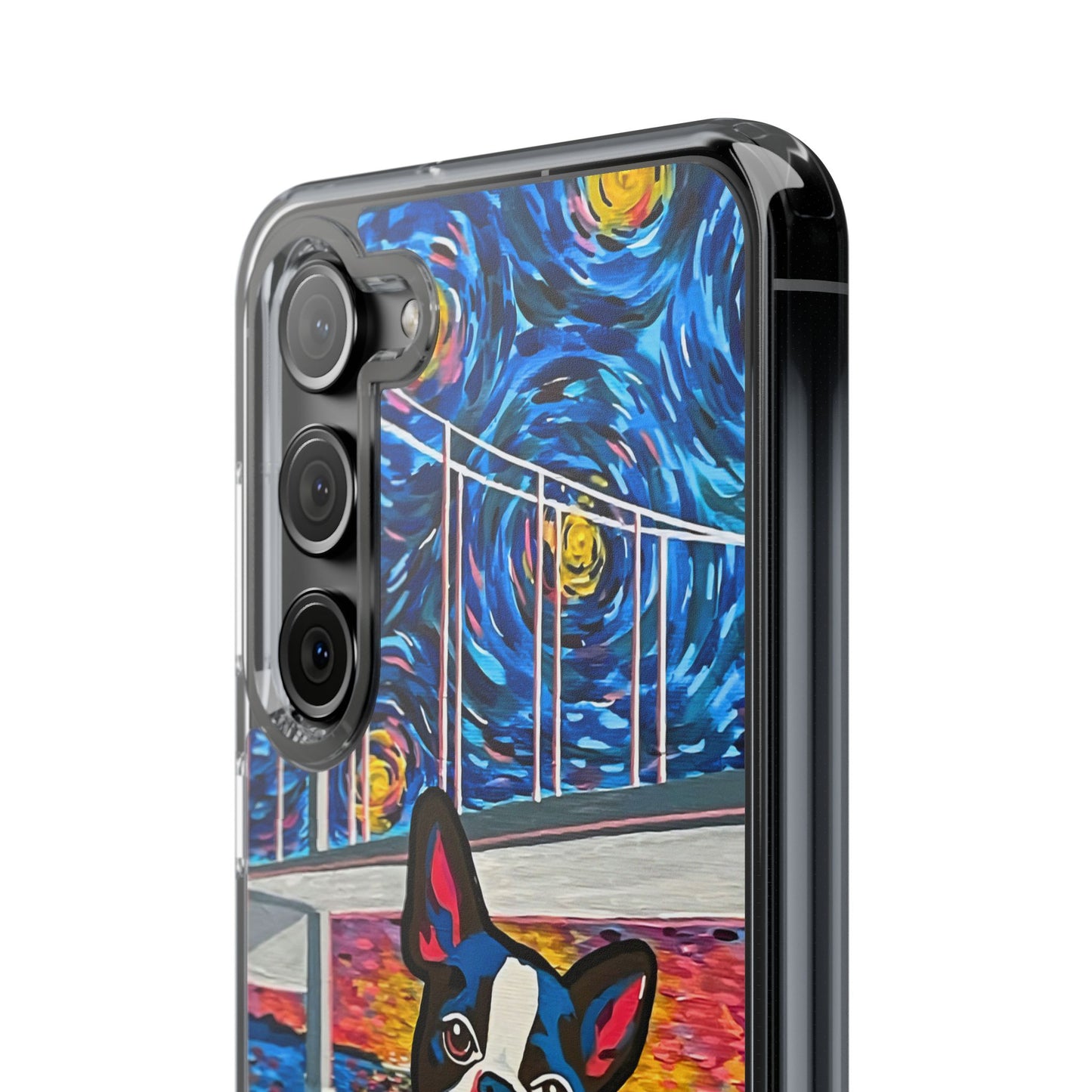 Phone Case: Boston Terrier Clear Cases