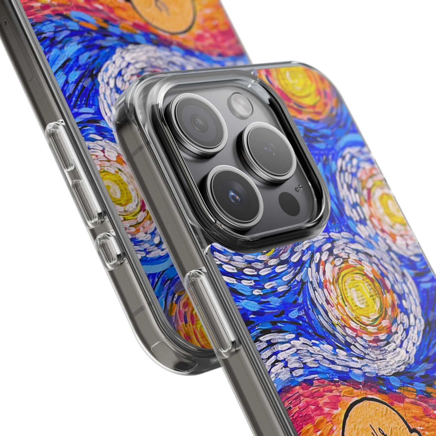 Phone Case: Starry Night at Lake Clear Cases