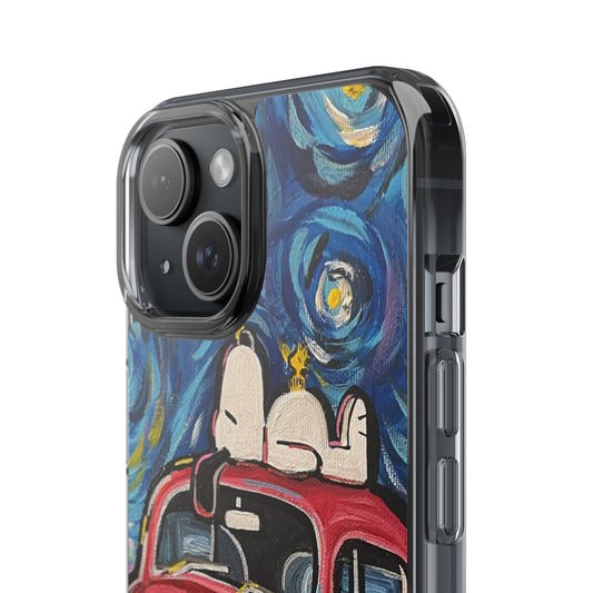 Phone Case: Starry Night with Bug Clear Cases