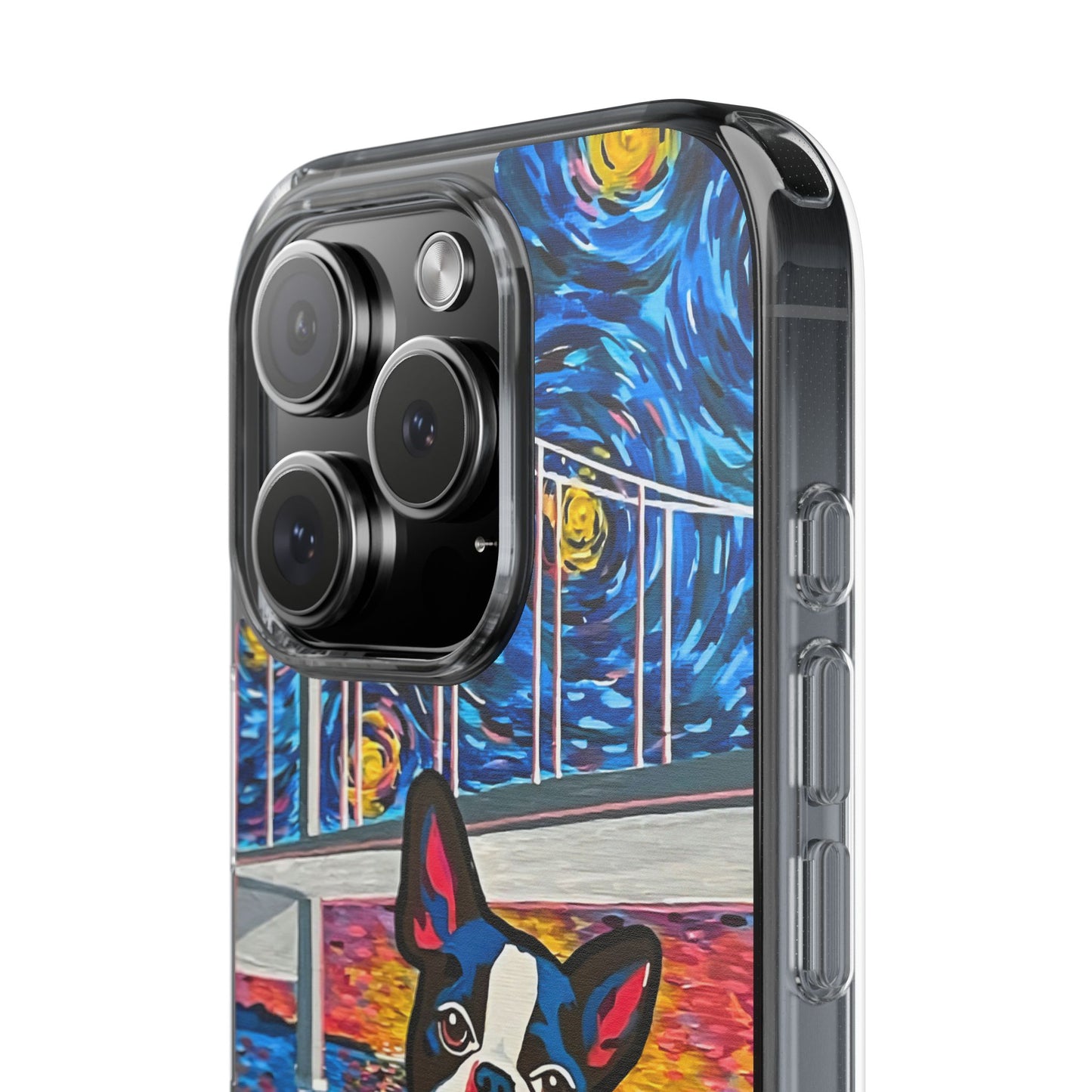 Phone Case: Boston Terrier Clear Cases
