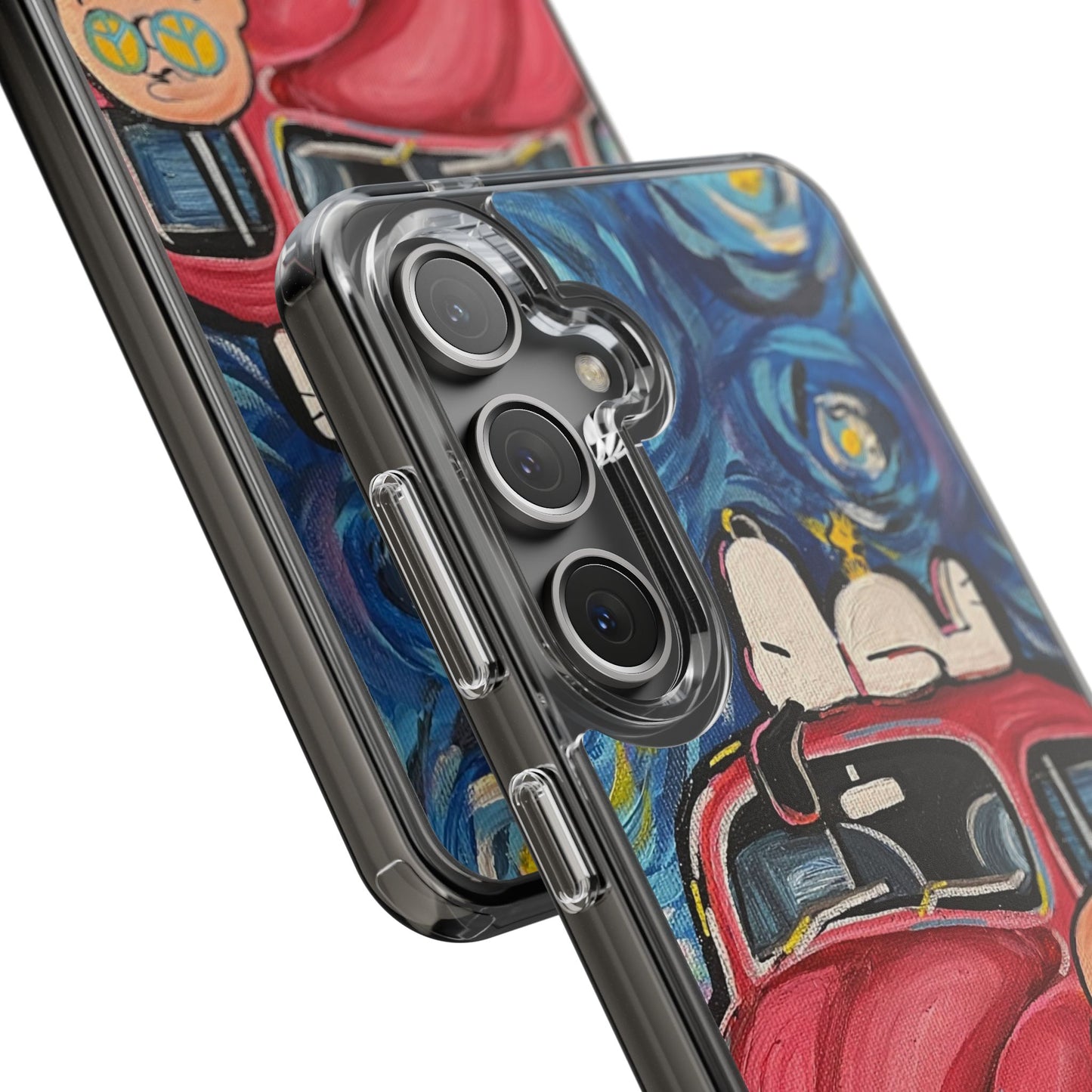 Phone Case: Starry Night with Bug Clear Cases