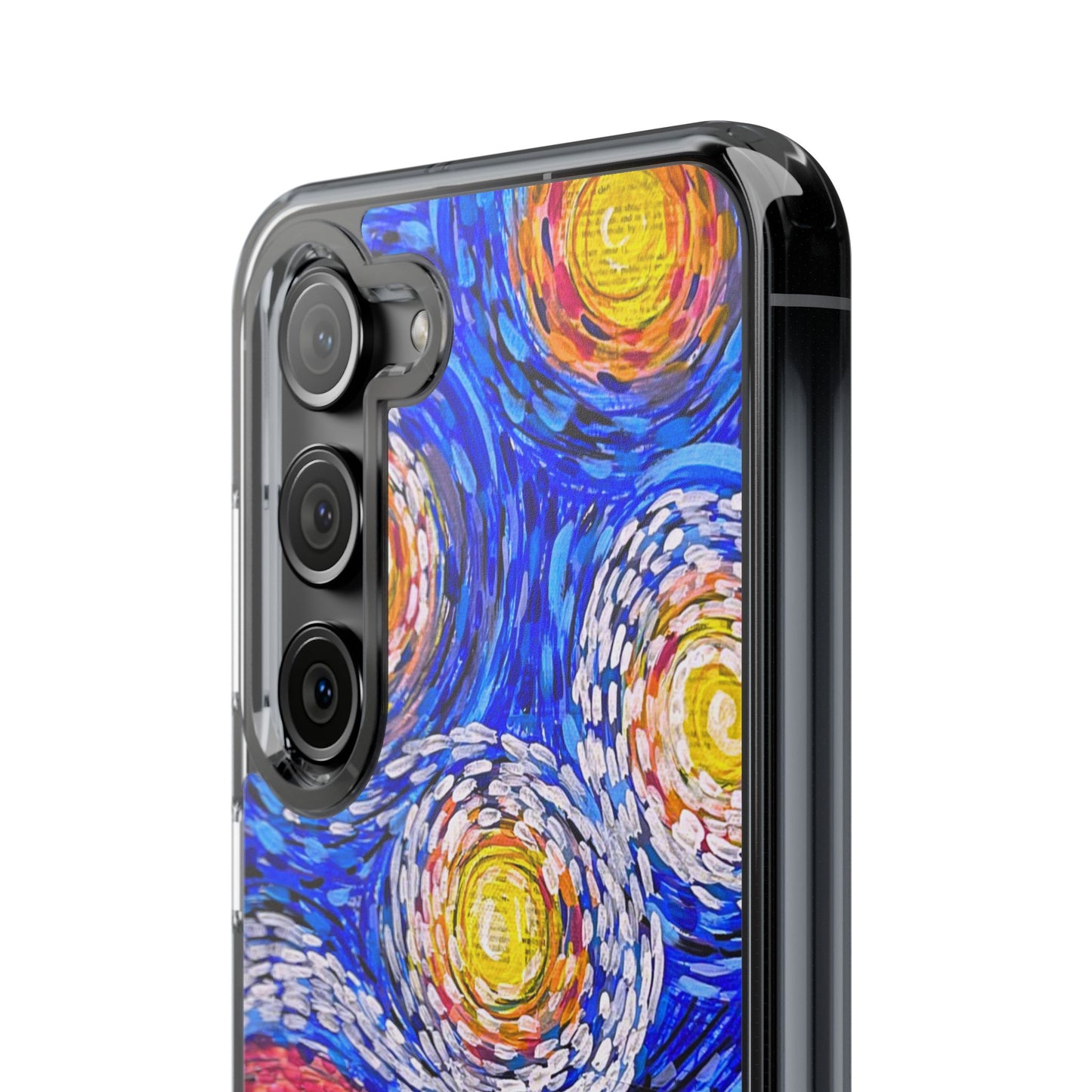 Phone Case: Starry Night at Lake Clear Cases