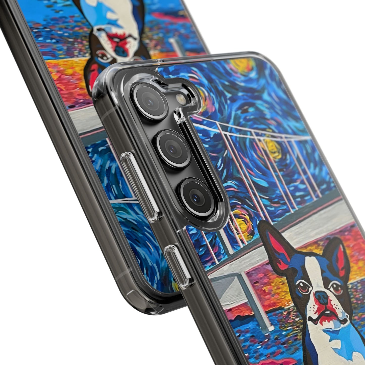 Phone Case: Boston Terrier Clear Cases