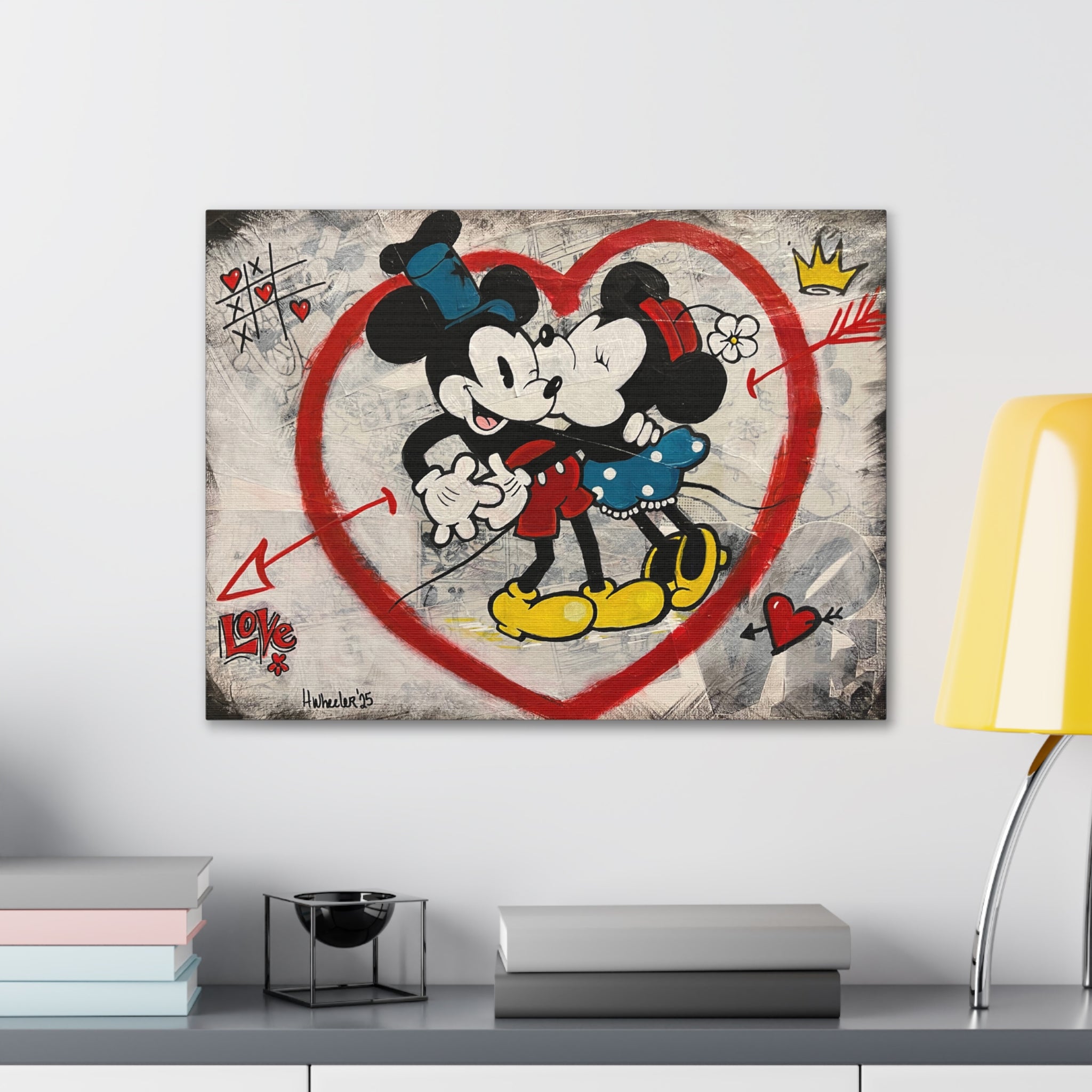 Art: Steamboat Willie Canvas Gallery Wraps