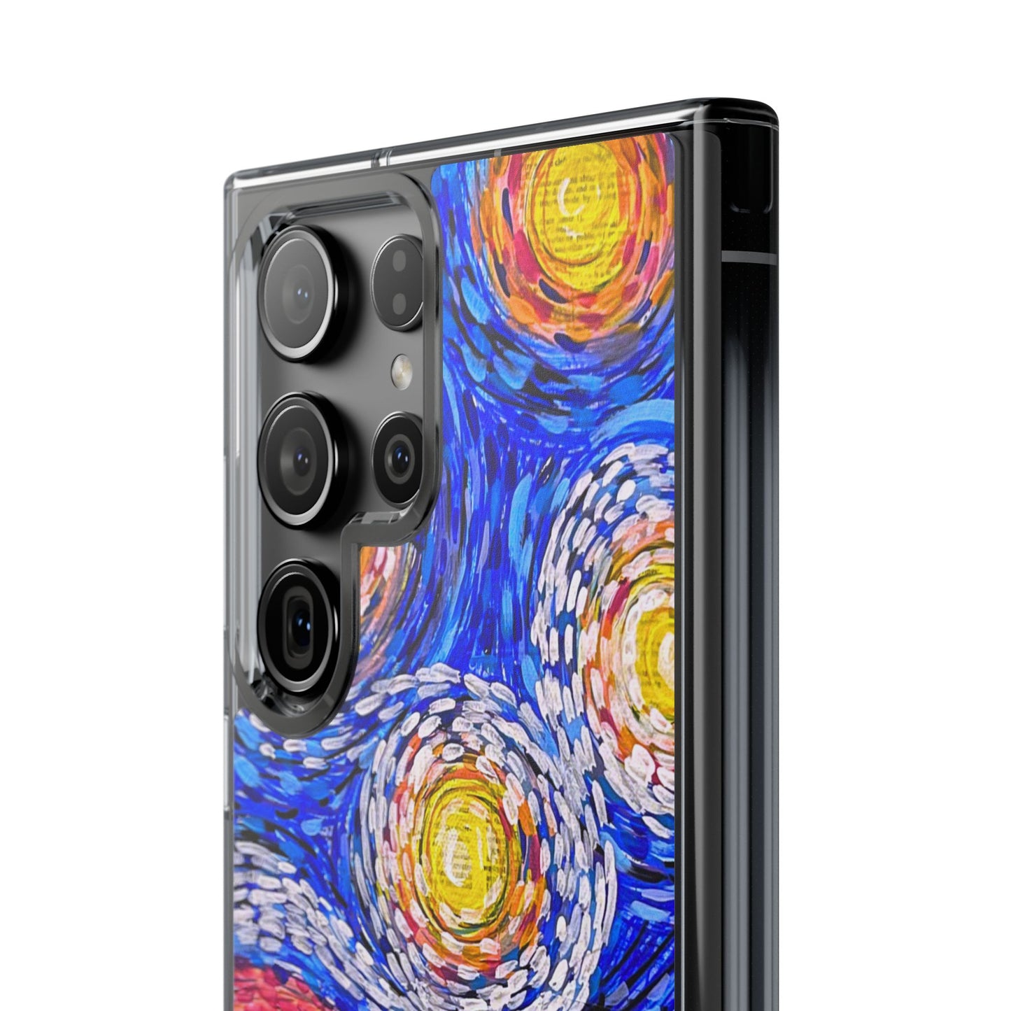 Phone Case: Starry Night at Lake Clear Cases