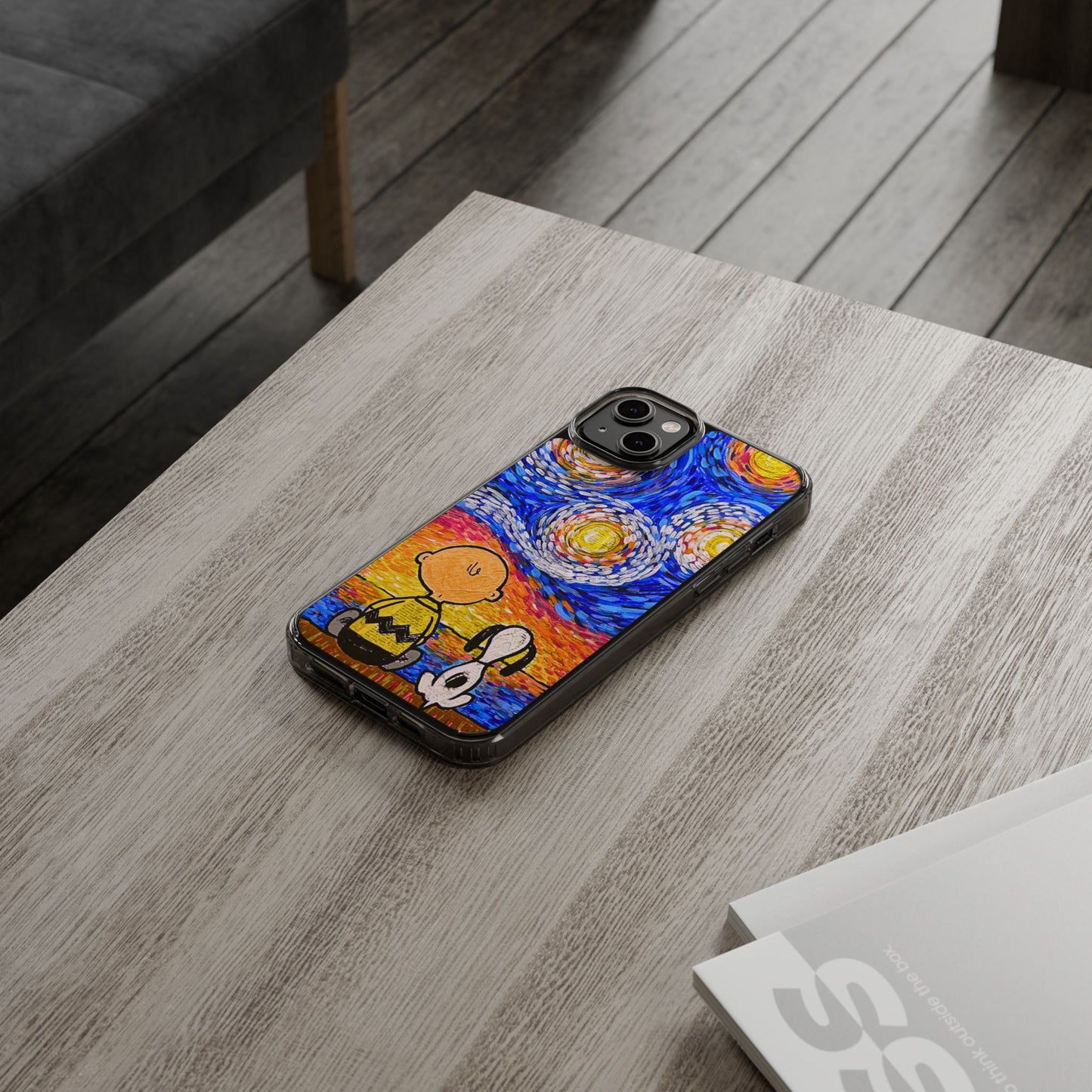 Phone Case: Starry Night at Lake Clear Cases