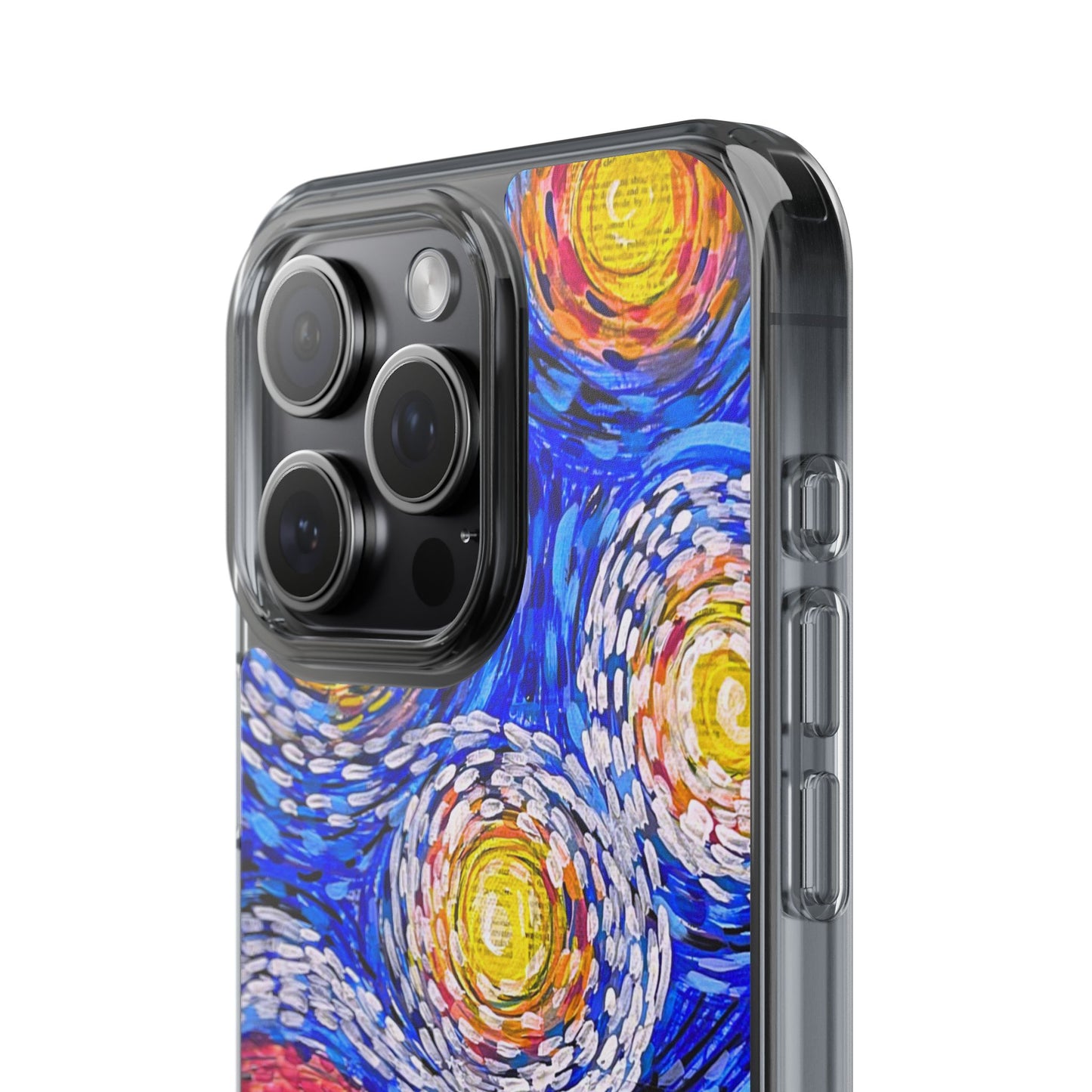 Phone Case: Starry Night at Lake Clear Cases